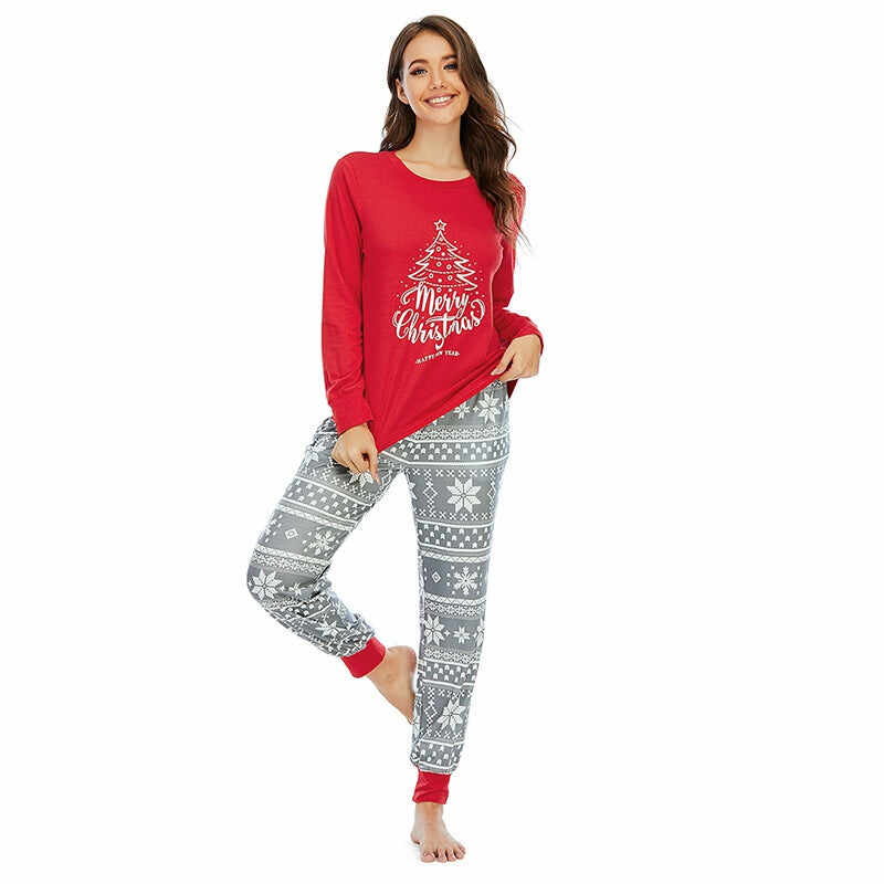 Holiday Christmas Pajamas Matching Family Pjs Set