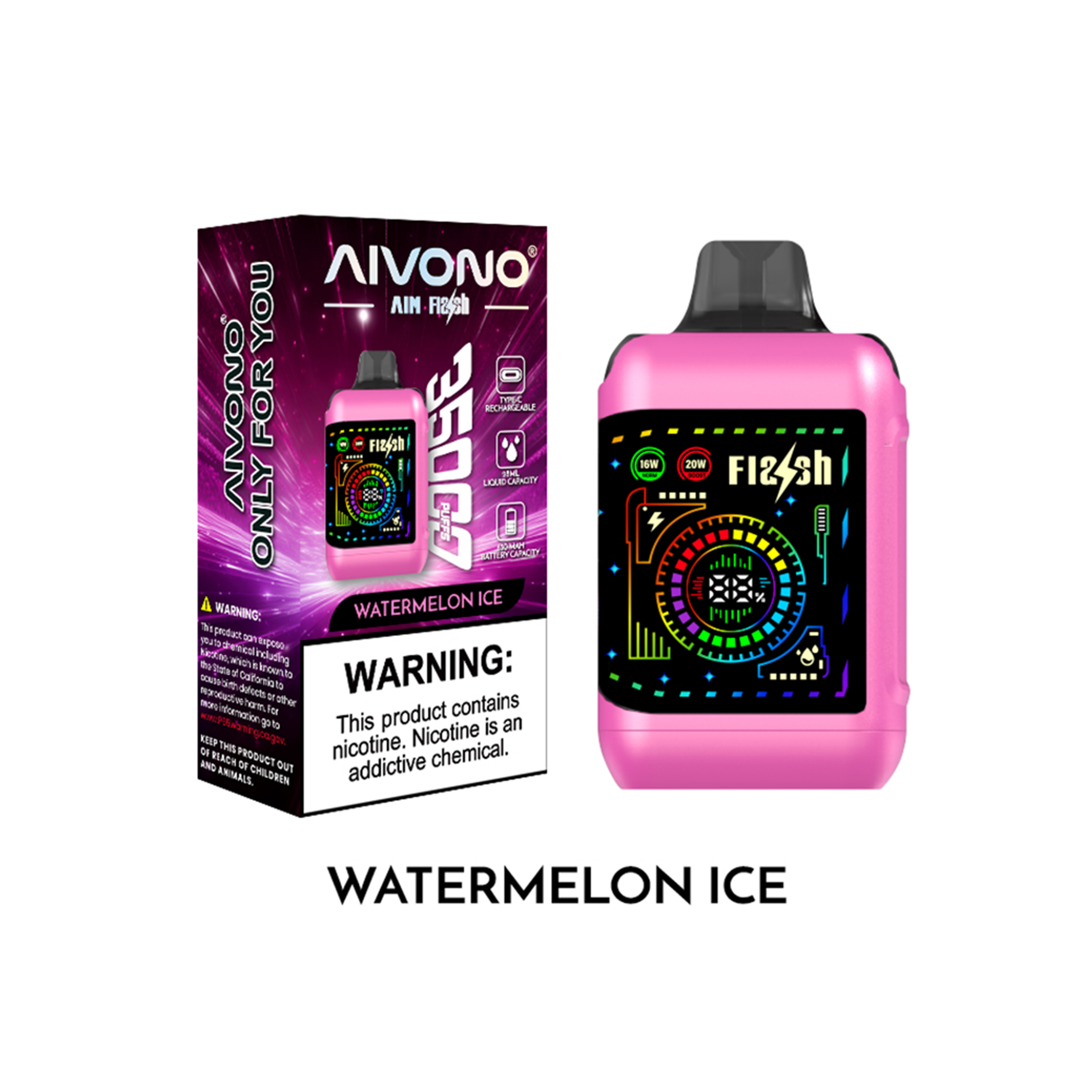 AIVONO FLASH 35000 Puffs Disposable Vape