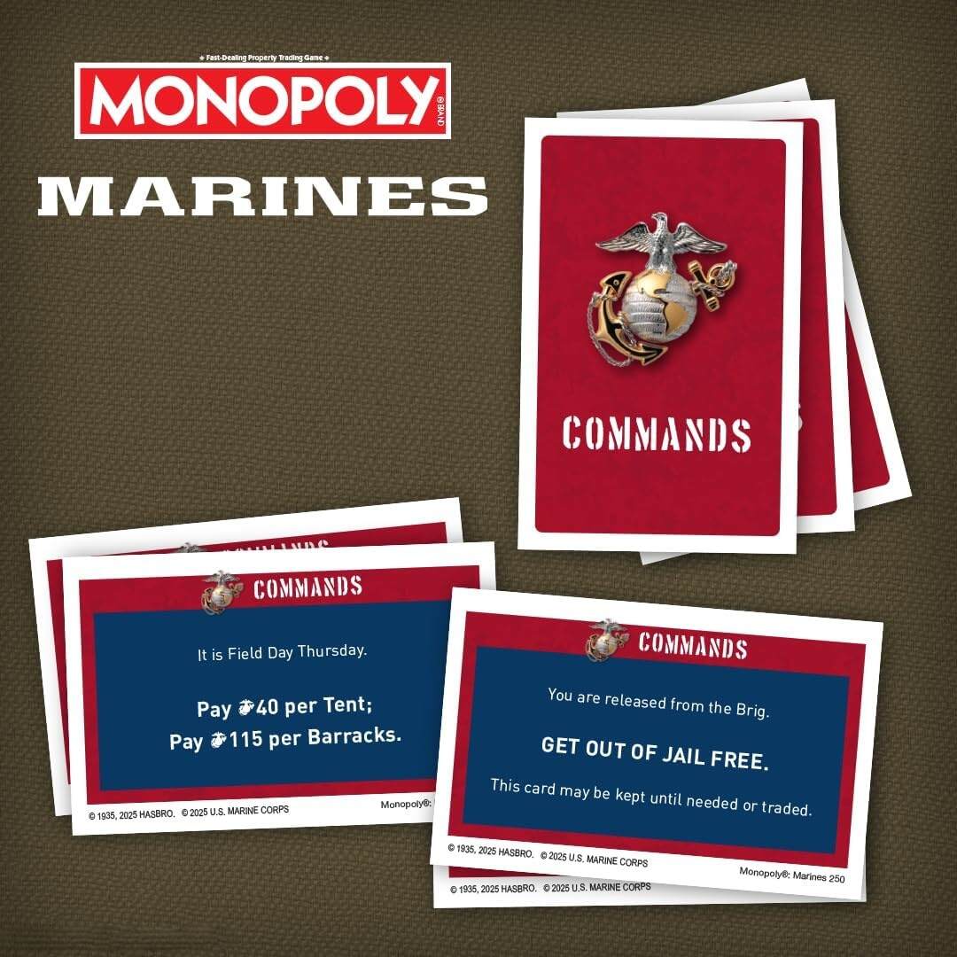 Marine Corps 250TH Anniversary Edition Table Game