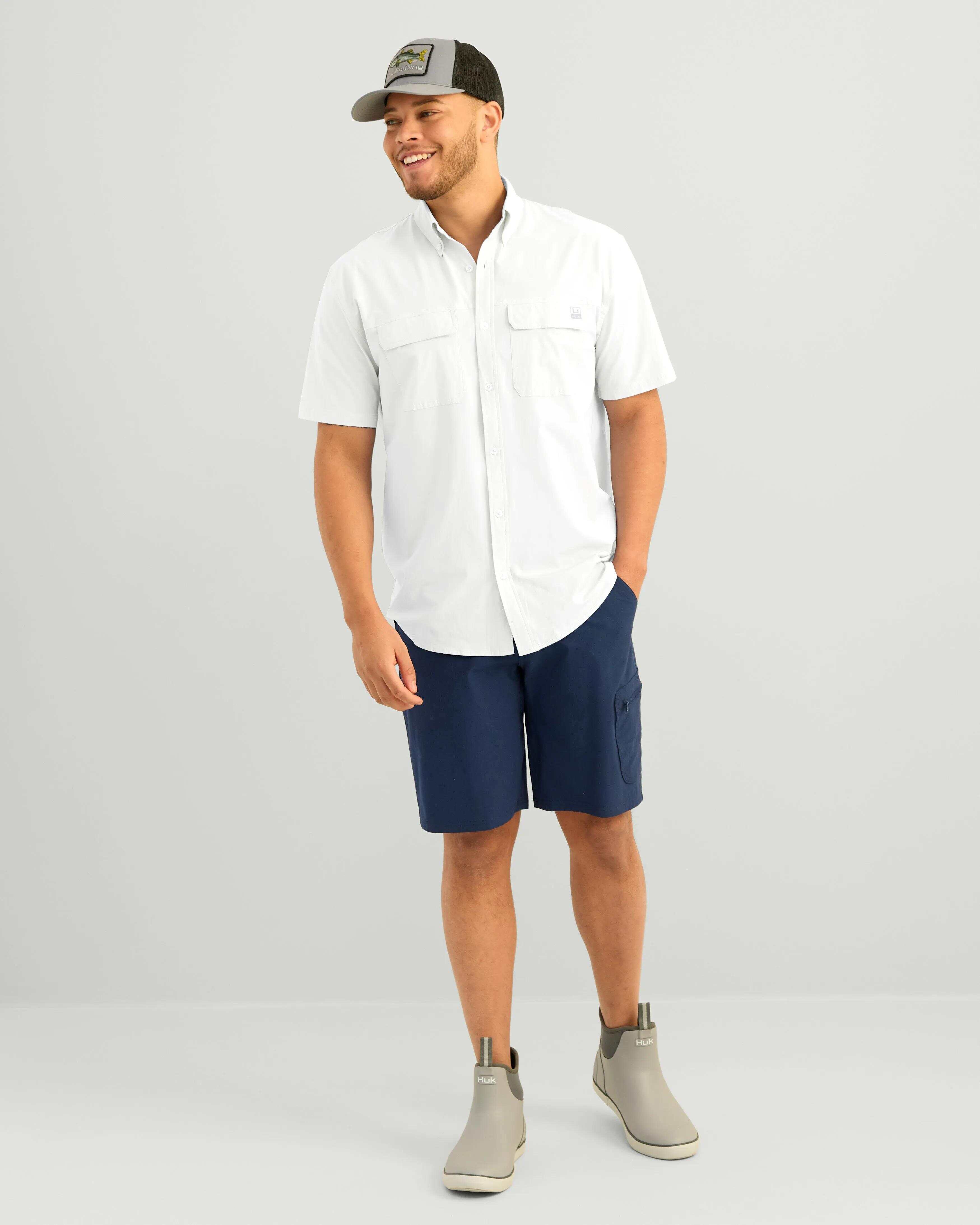 Next Level Short Sleeve Button-Down