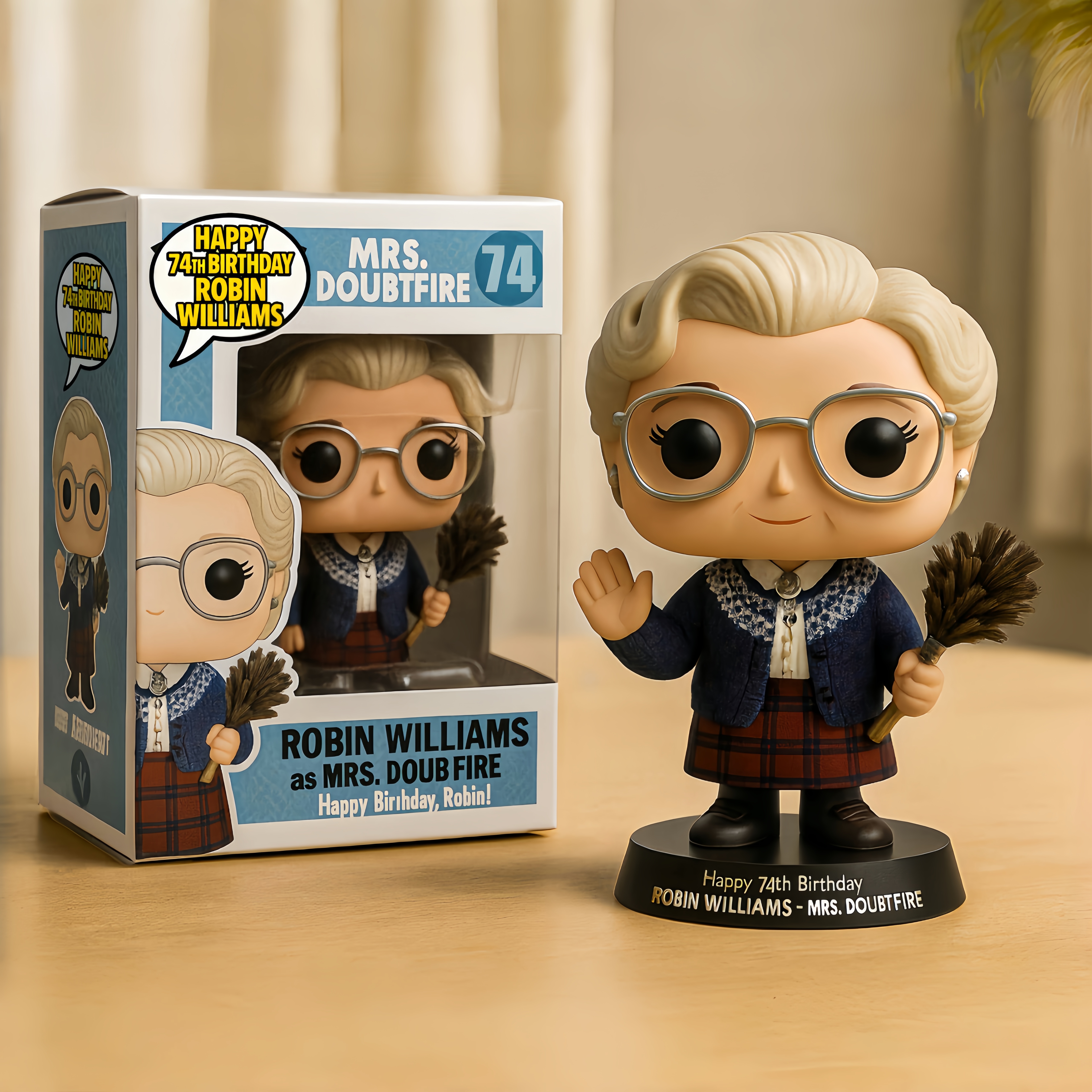 Robin Williams 74th Birthday Commemorative Pop