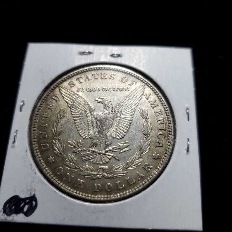 1882  Morgan  Silver Dollar !  XF/AU    Key date -  Lot#  810