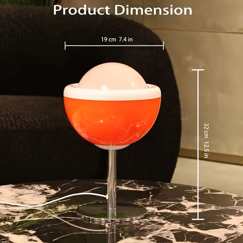 USB Desk Lamp - Soft and playful design, continuous dimming, tri-color lighting, suitable for bedroom, study or dining room, perfect for Christmas and Valentine's Day gifts, modern bedside night light