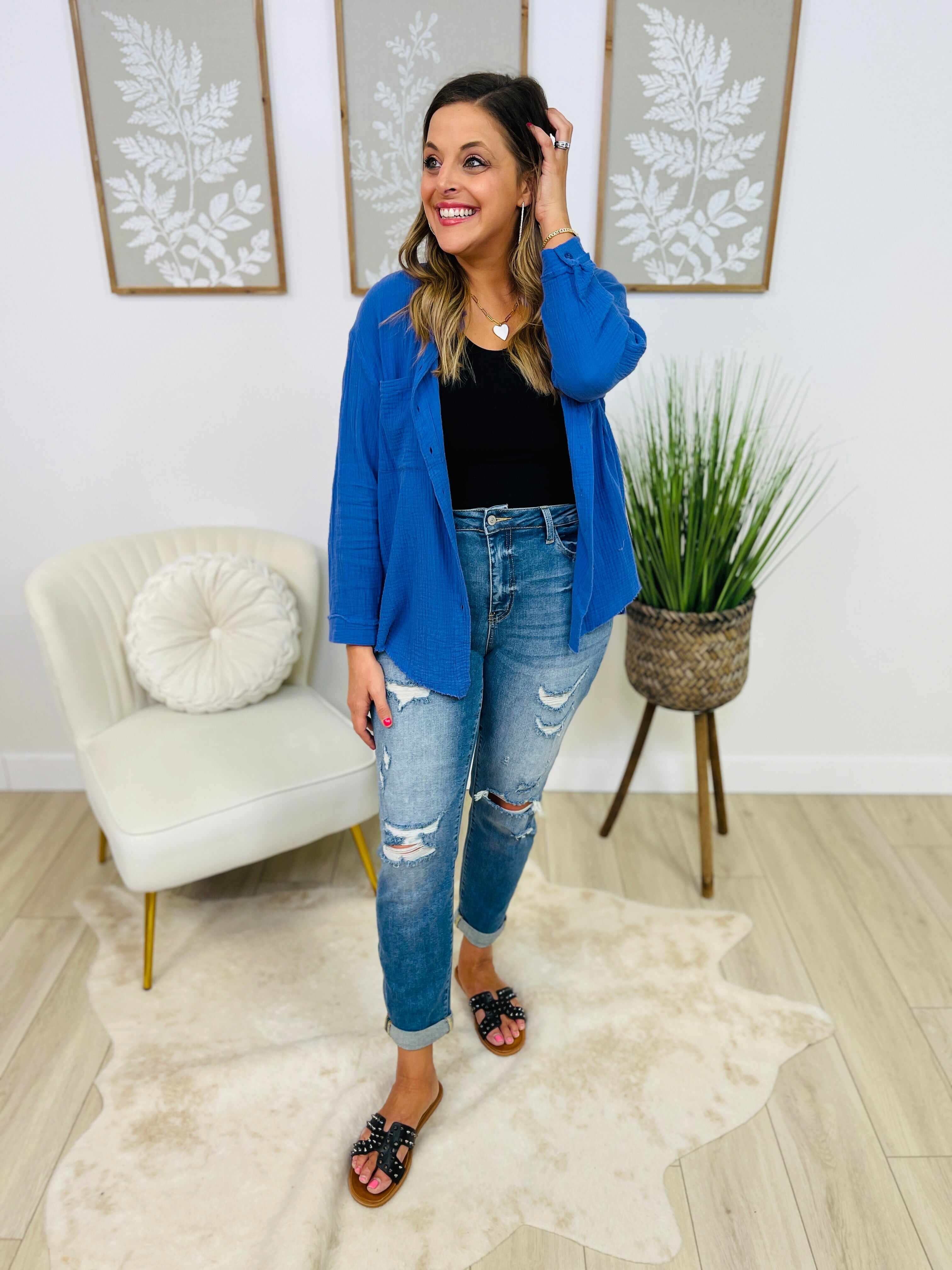 PLUS/REG New Year, New Boyfriend Jeans