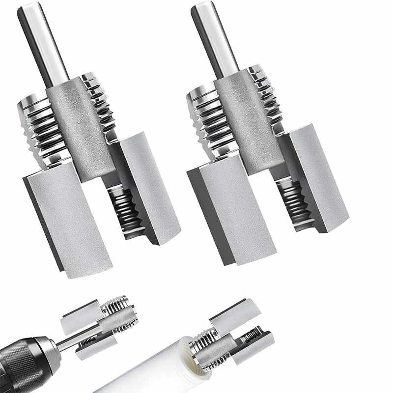 2 Pack PVC Pipe Threader 1/2 and 3/4