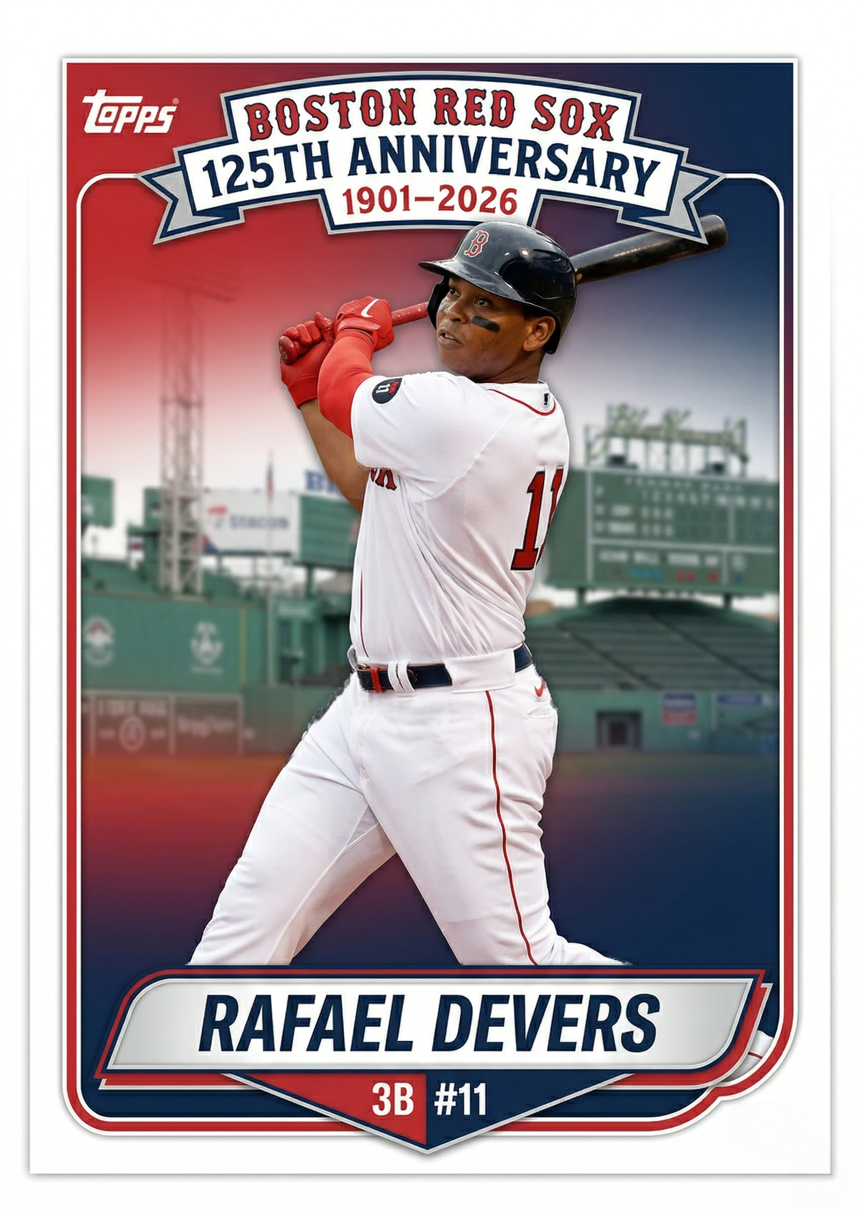 2026 Boston Red Sox 125th Anniversary Hobby Box