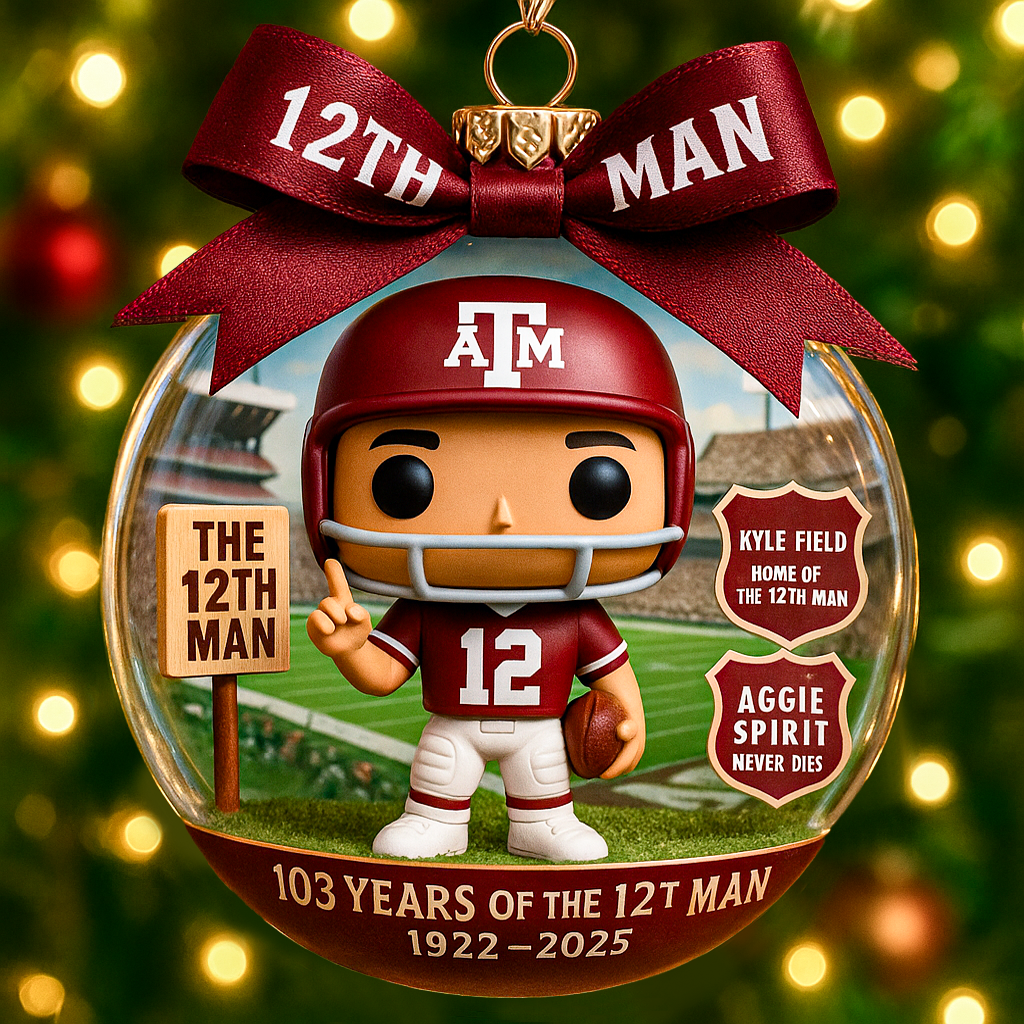 Texas A&M “12th Man – 103rd Anniversary” Commemorative Ornament