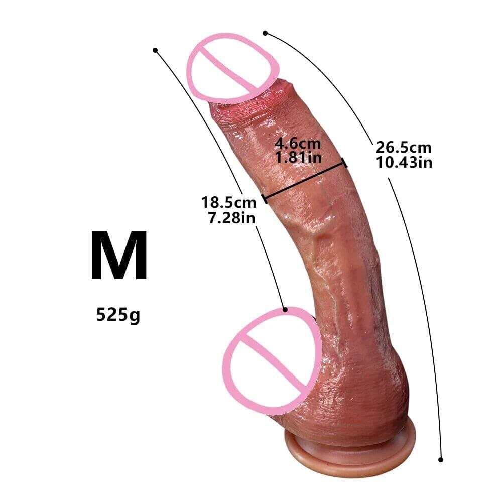 Super Long Realistic Silicone Dildo