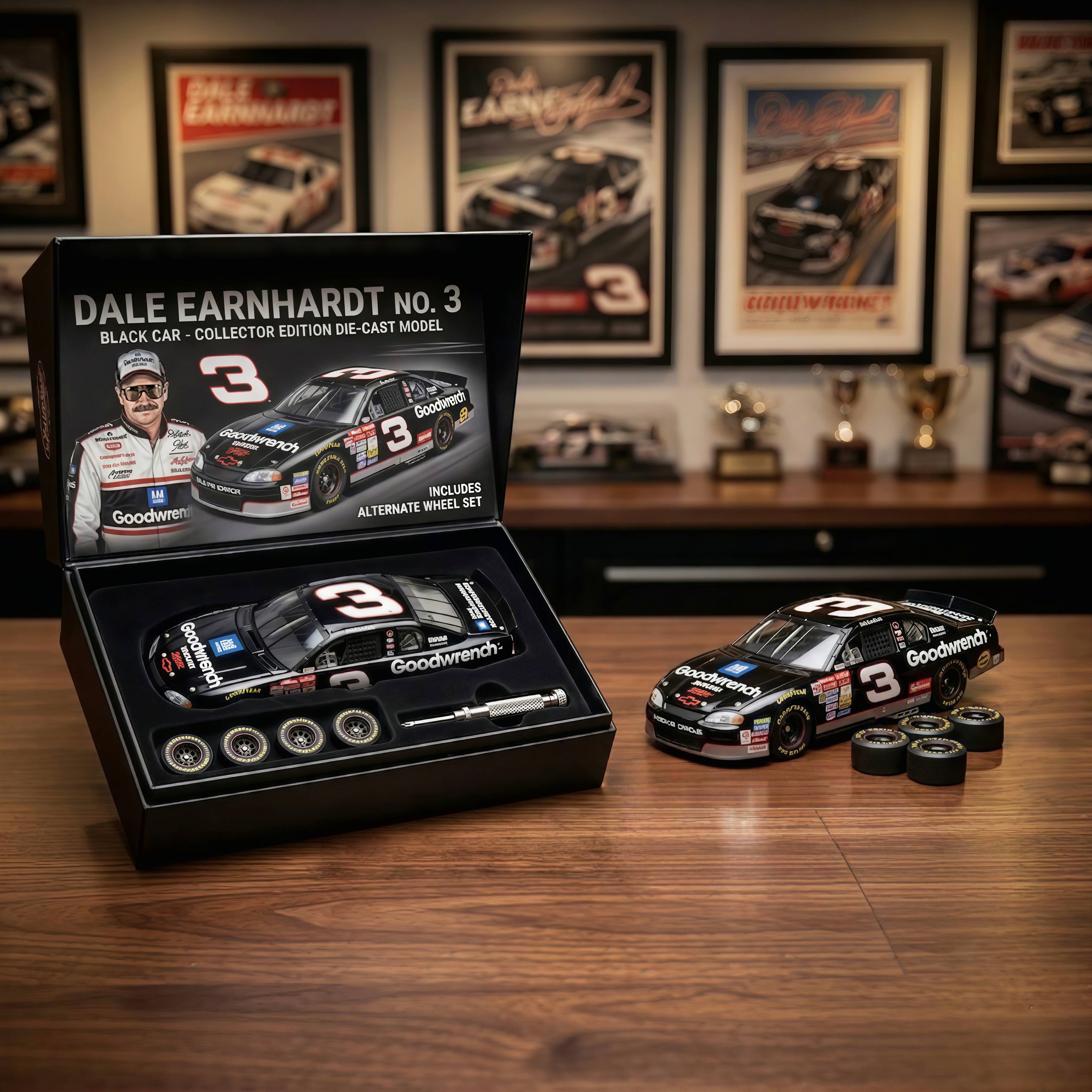 🏁Dale Earnhardt #3 The Intimidator Collector's Diecast Model!