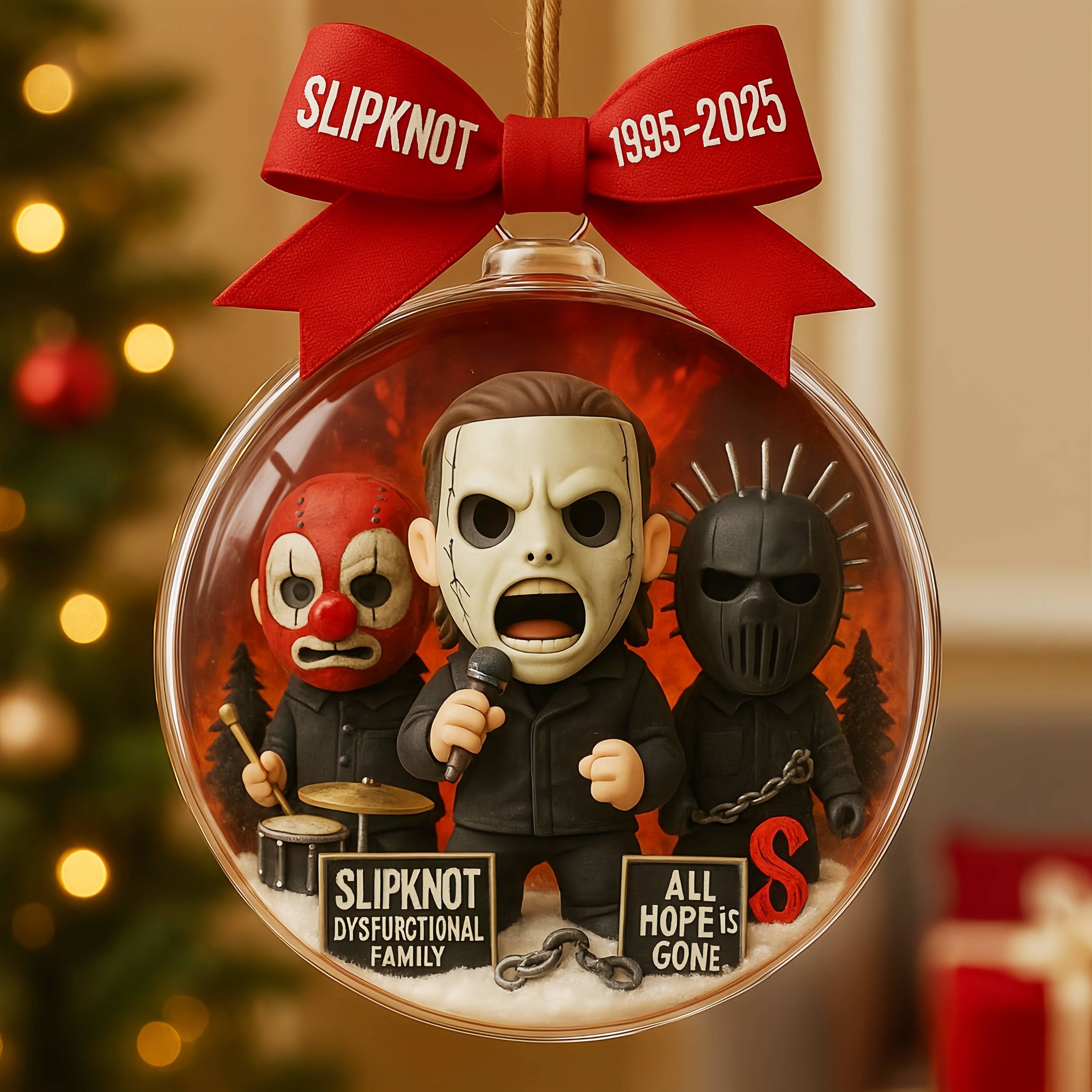 Slipknot Christmas Bauble Ornament