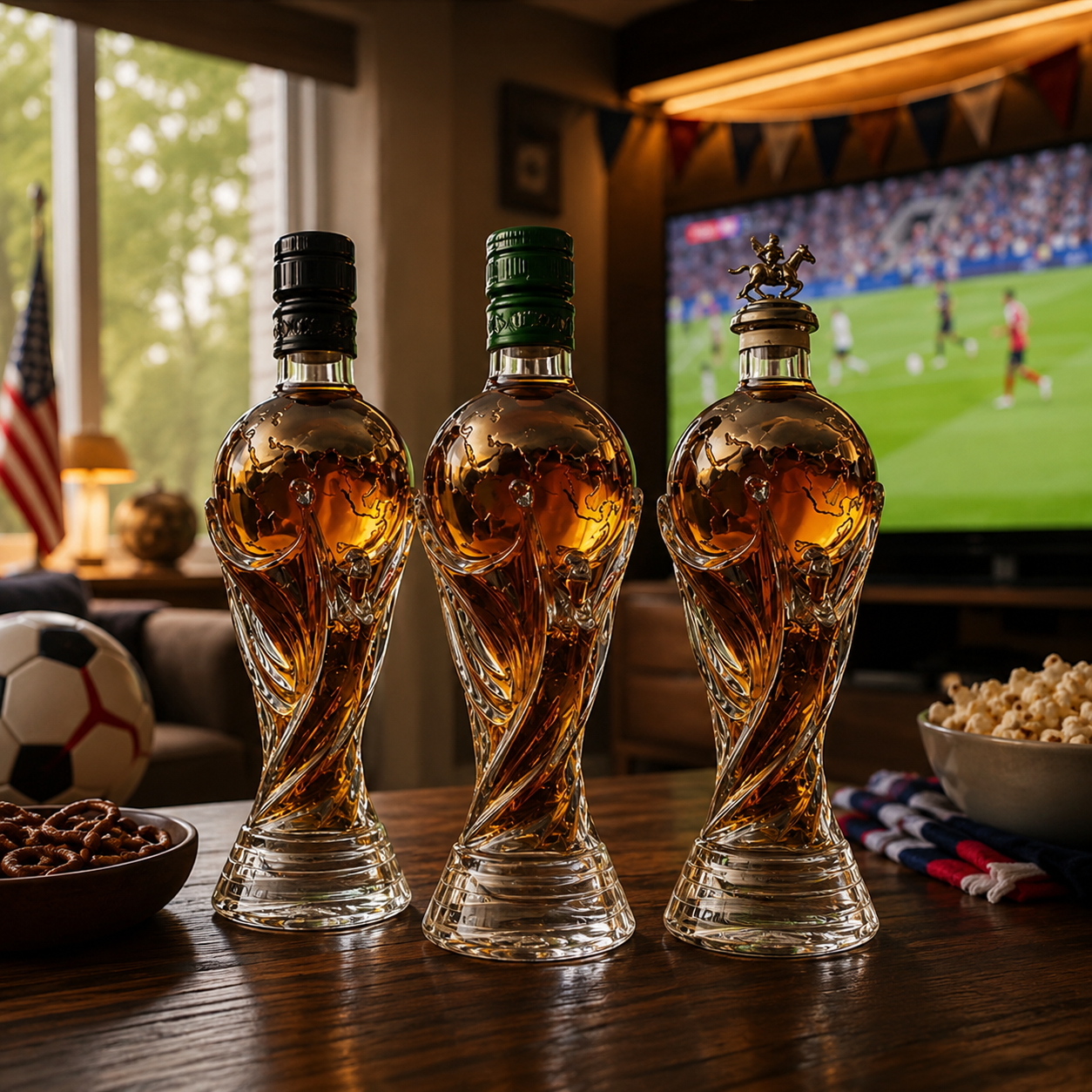 🏆🏆🏆World Championship Trophy Whiskey Decanter