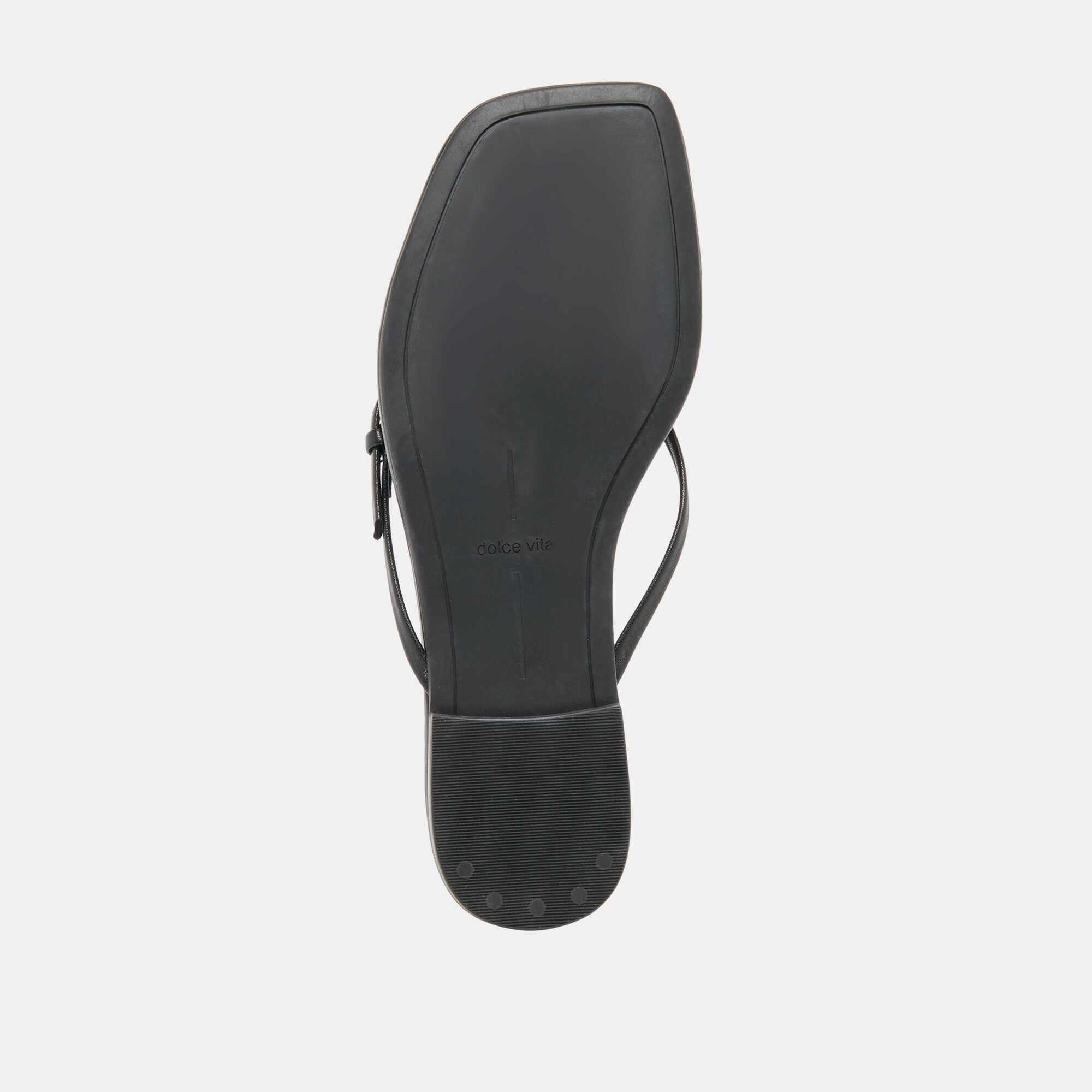 MALTA SANDALS BLACK LEATHER