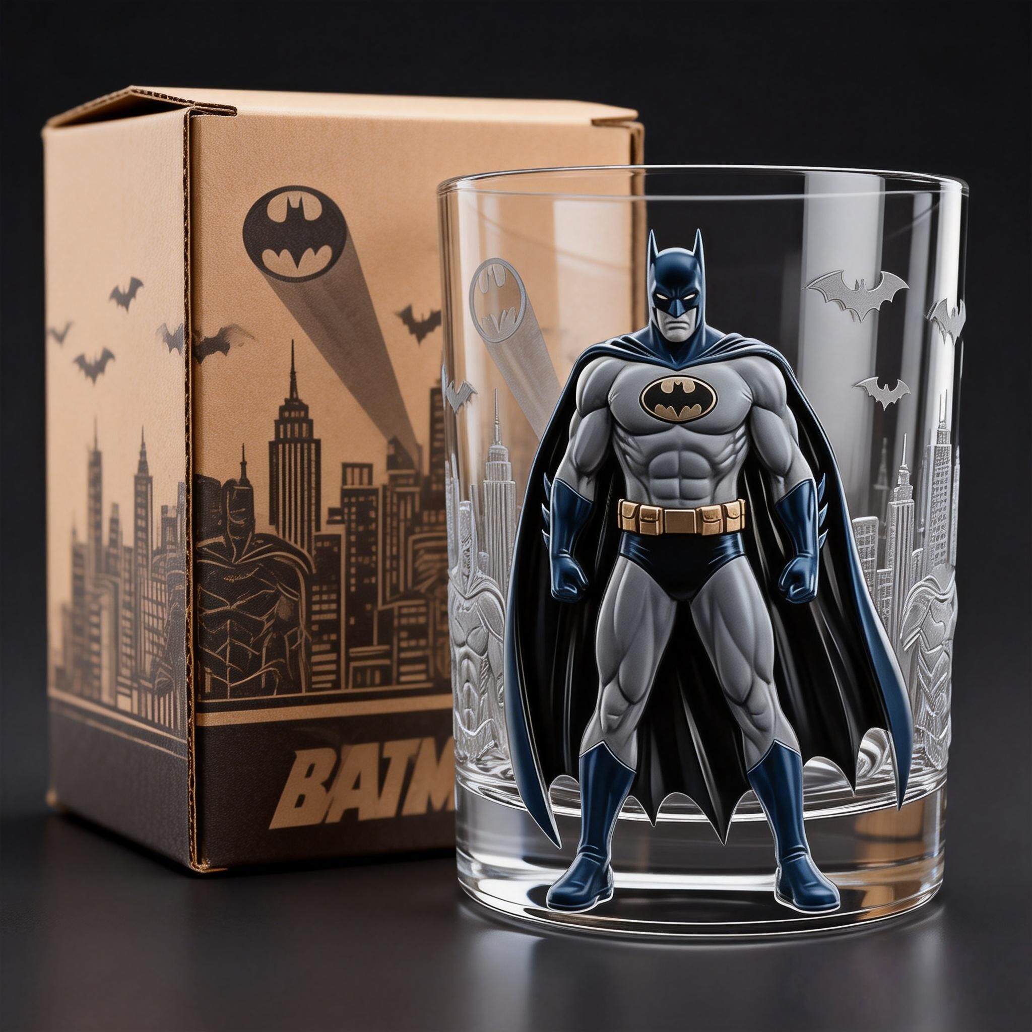 🥃 Batman · Dark Knight Vigil Whiskey Tumbler