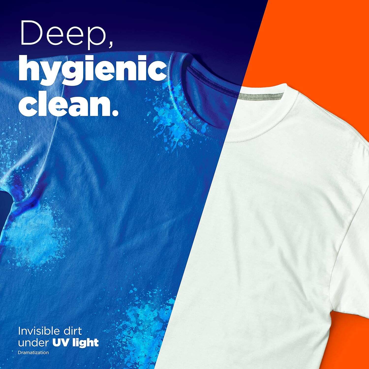 Tide Hygienic Clean Heavy Duty 10x Free Power PODS Laundry Detergent, 63 count, Unscented, For Visible and Invisible Dirt