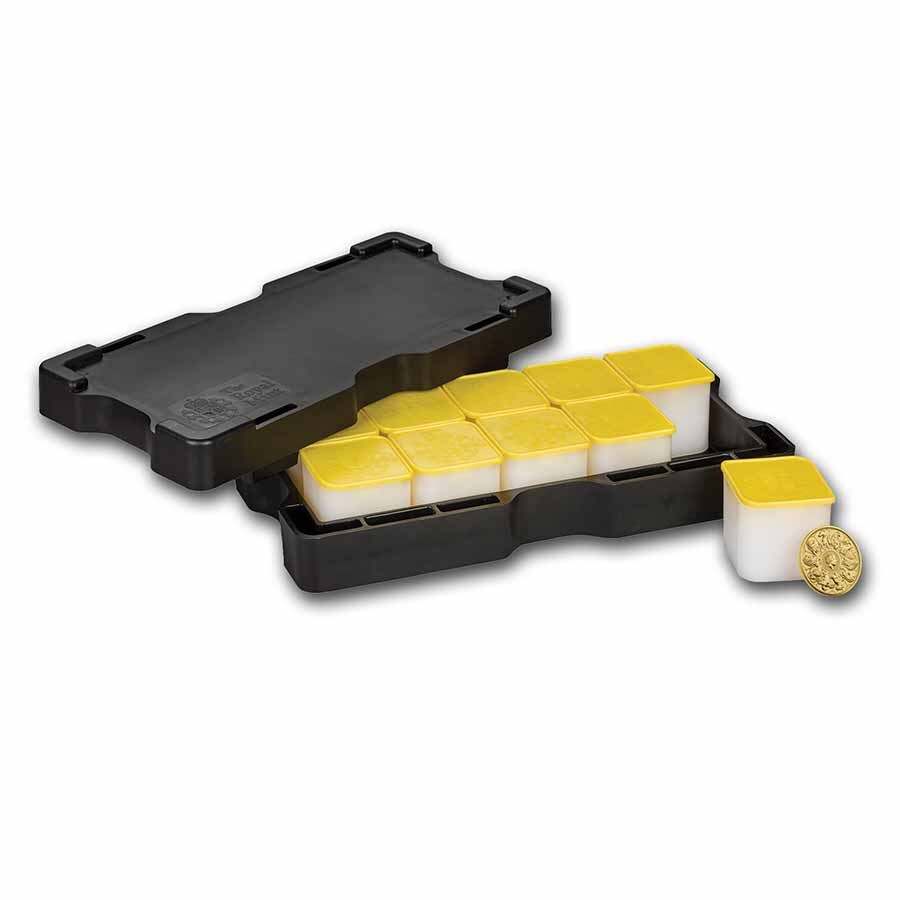 1oz Gold Coin 999.9 Royal Mint Queens Beasts Completer 2021