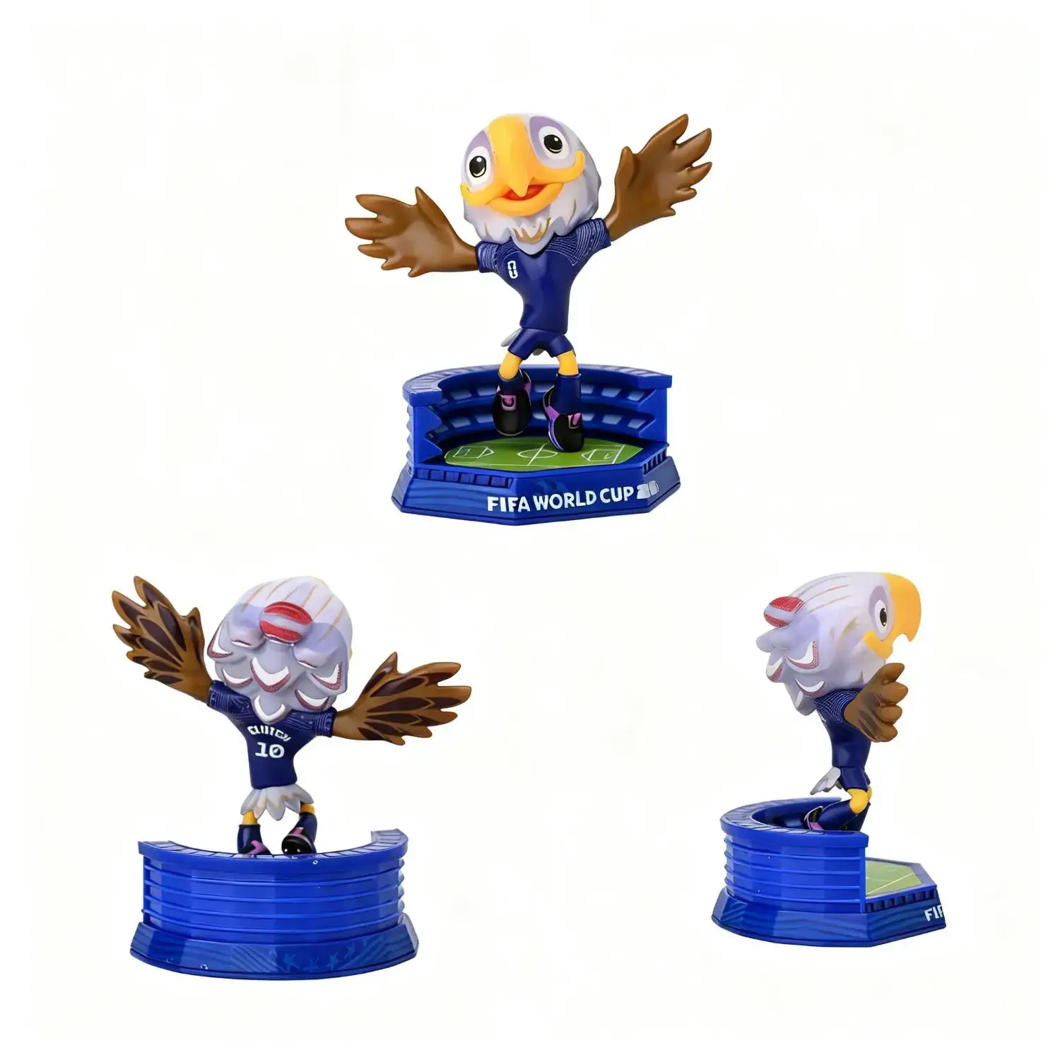 [Set of 3]Toy Figurines Collectable Soccer (Maple, Zayu & Clutch) Summervibes outdoorfun anime collectible,summerwins