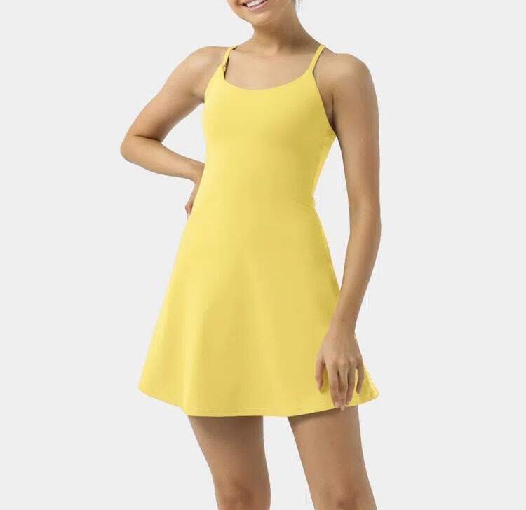 🔥 Last Day For Clearance ! Softlyzero Plush Backless Active Dress-Easy Peezy