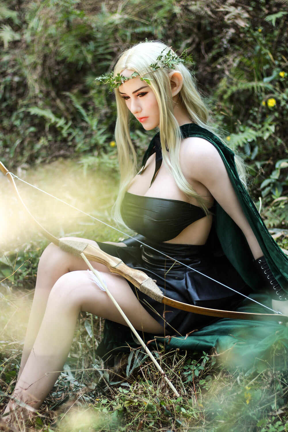 Elves 5ft41 / 165cm #112 Head TPE Taboo ELF Hentai Sex Doll With Big Boobs