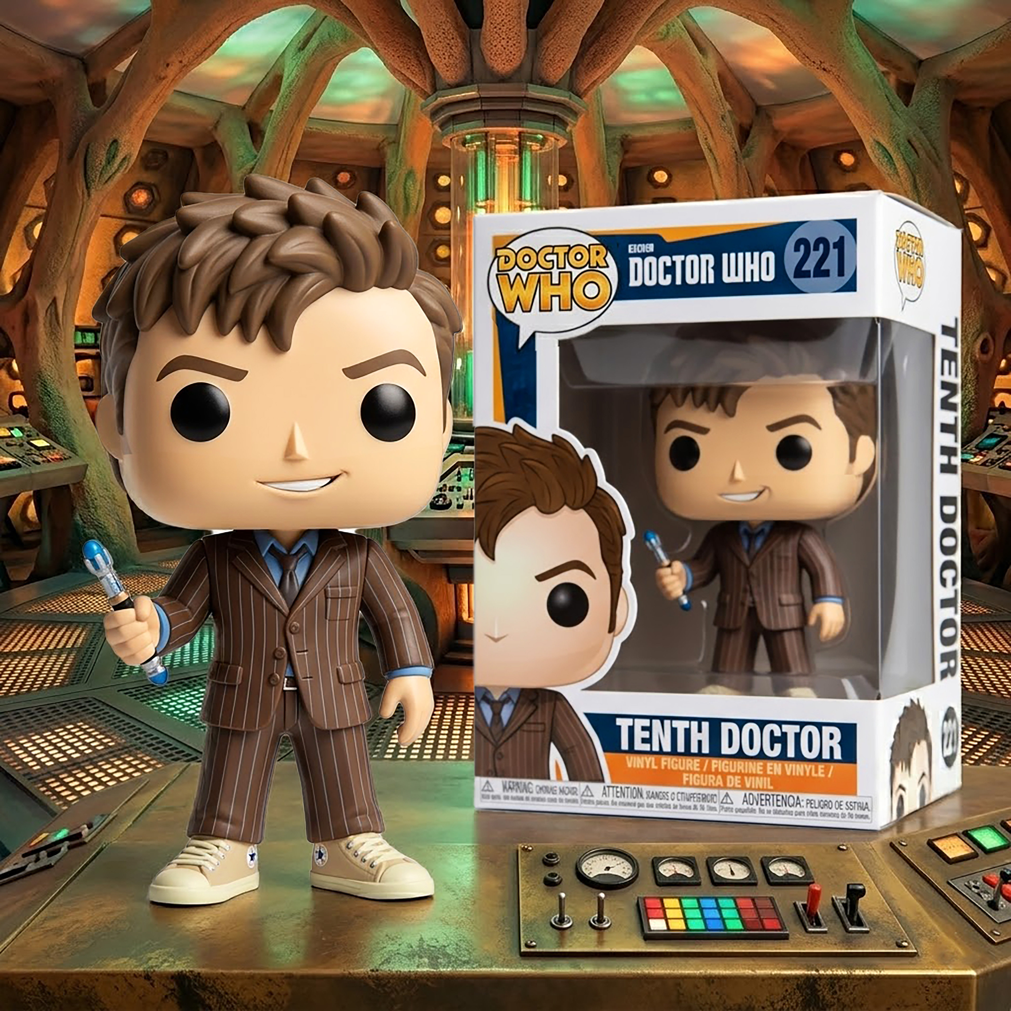 10th Doctor Who Funko Pop Figurine 🕒⚡
