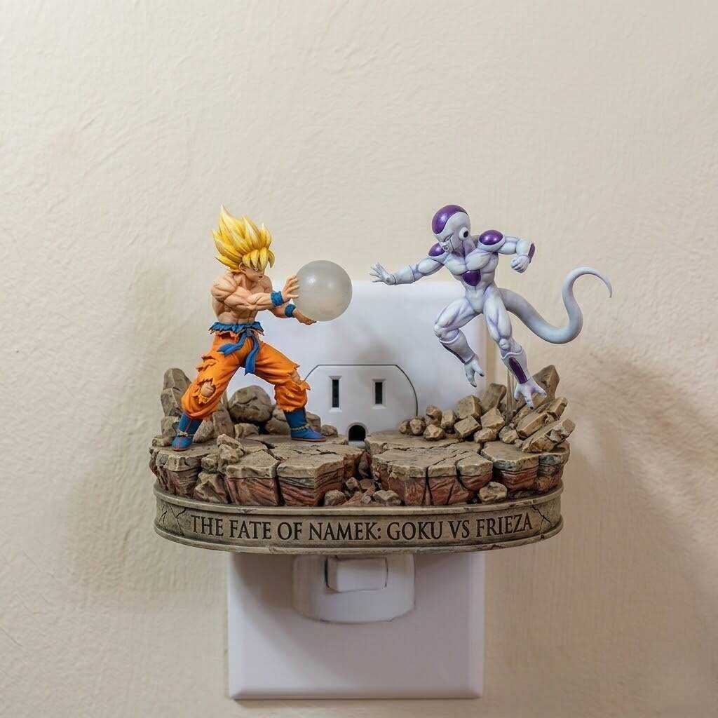 Dragon Ball Night Light-GOKU VS FRIEZA