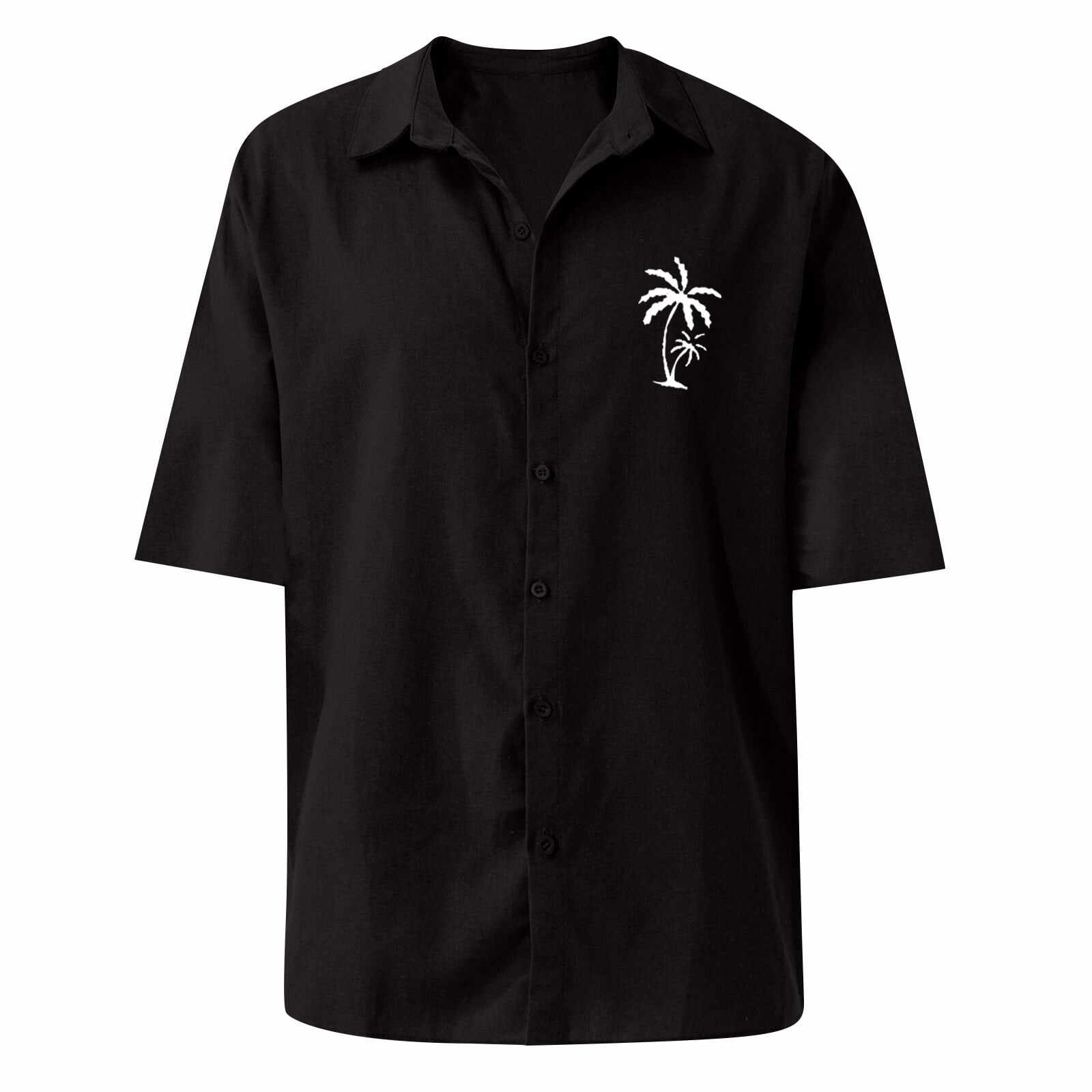 Classic Beach Men Polo Shirt Collar Short Sleeved Work Shirts for Men