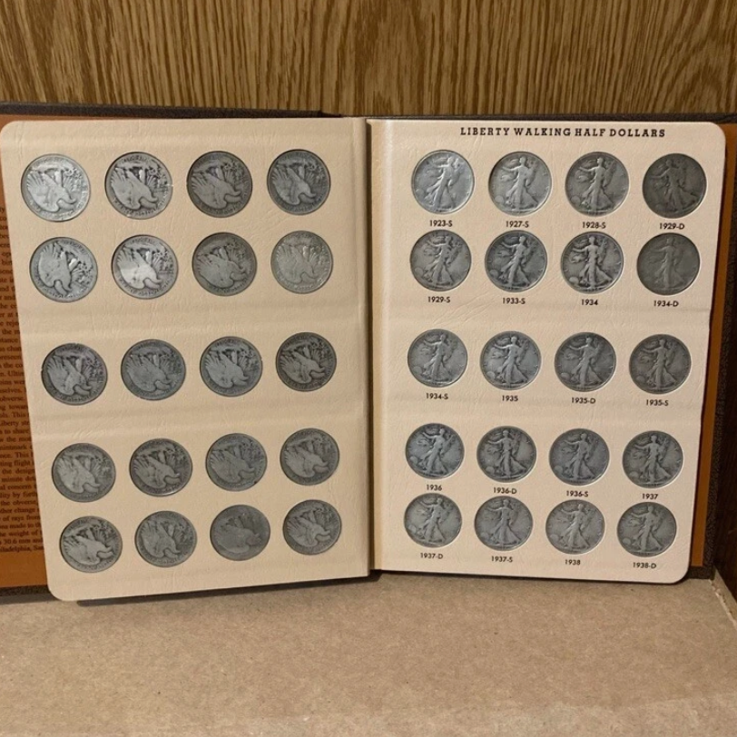 🔥【Complete Set】1916-1947 Walking Liberty Half Dollar Set - 20PC💰 Free Shipping & Quality Assurance