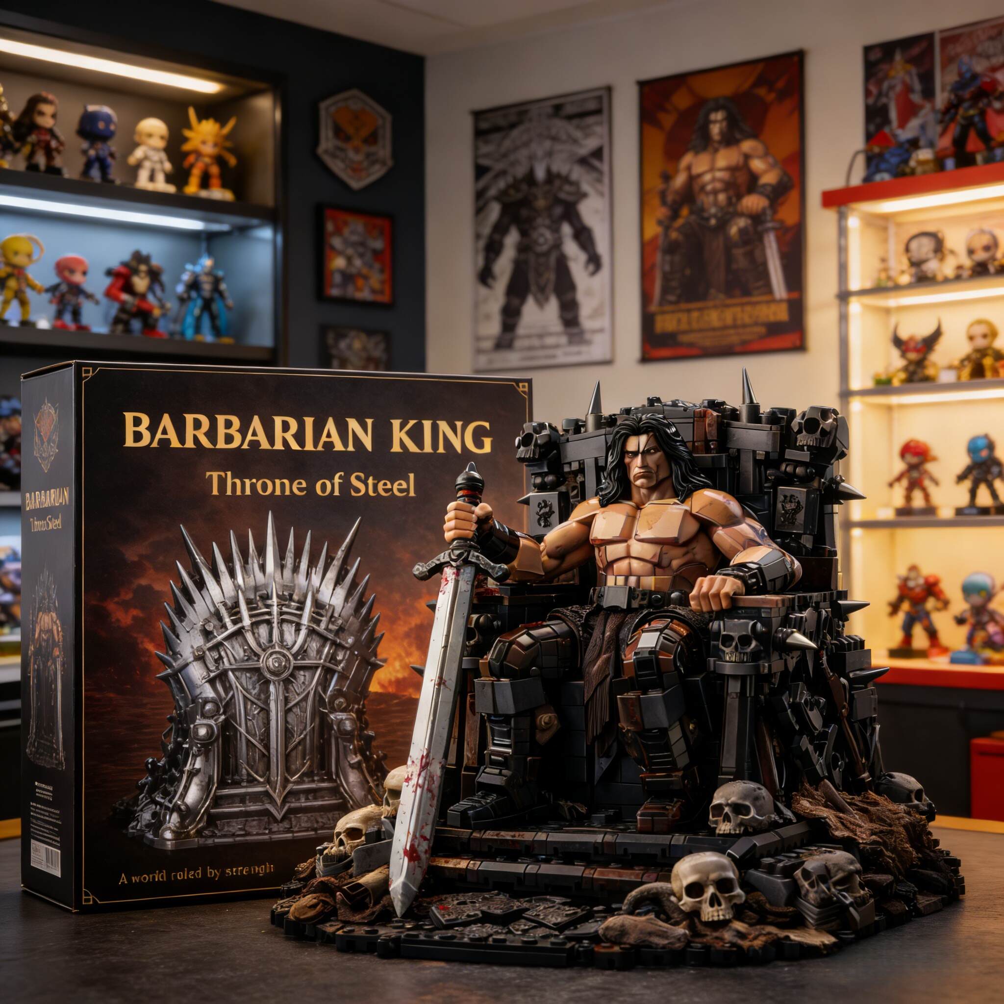 Conan the Barbarian – Iron & Blood Building Block Series