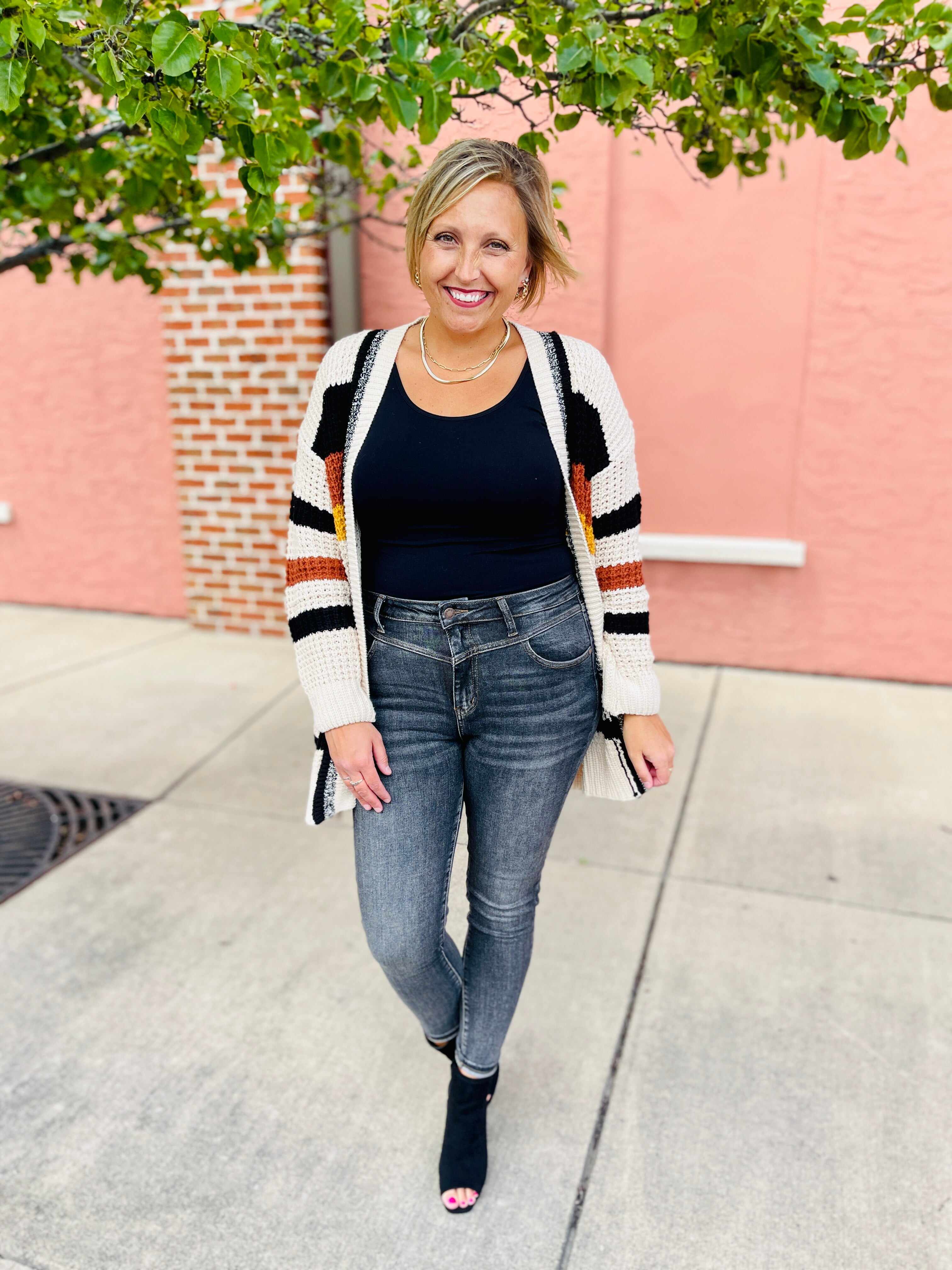 RESTOCK! Plus/Reg Shades of Grey Skinny Jeans