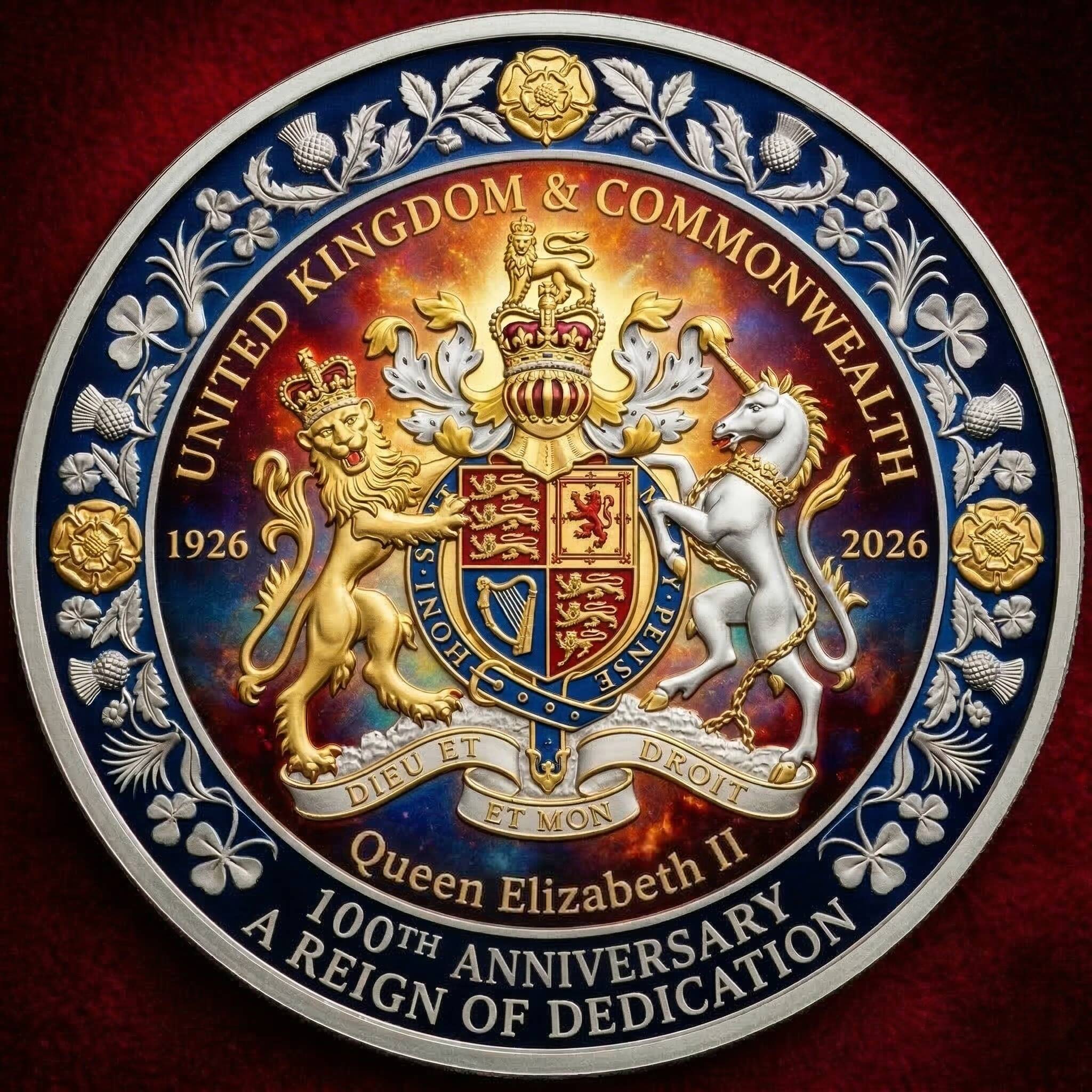 Queen Elizabeth II 100th Anniversary Coin