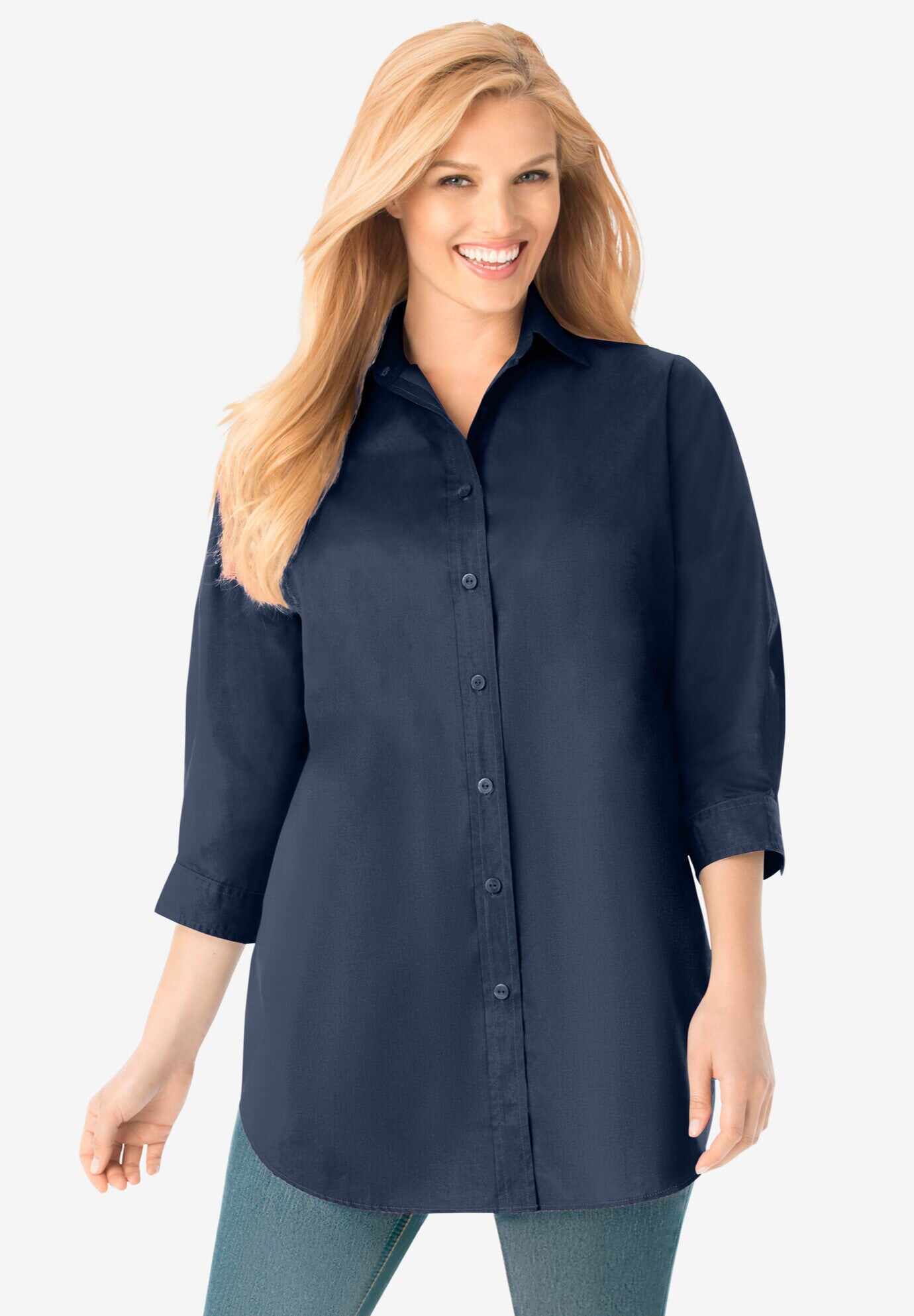 Perfect Three Quarter Sleeve Shirt
