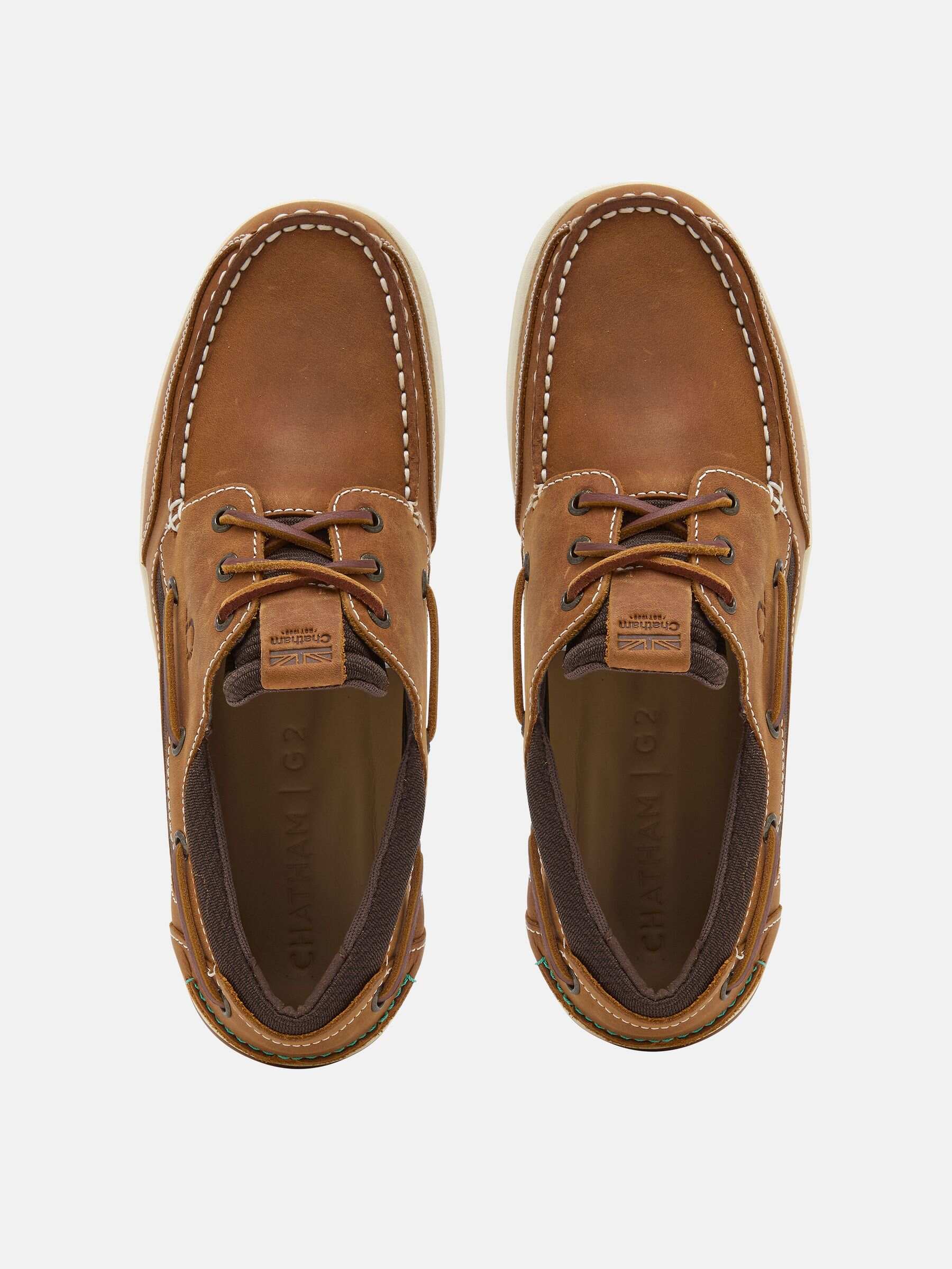 Chatham Brown Bermuda II G2 Boat Shoes