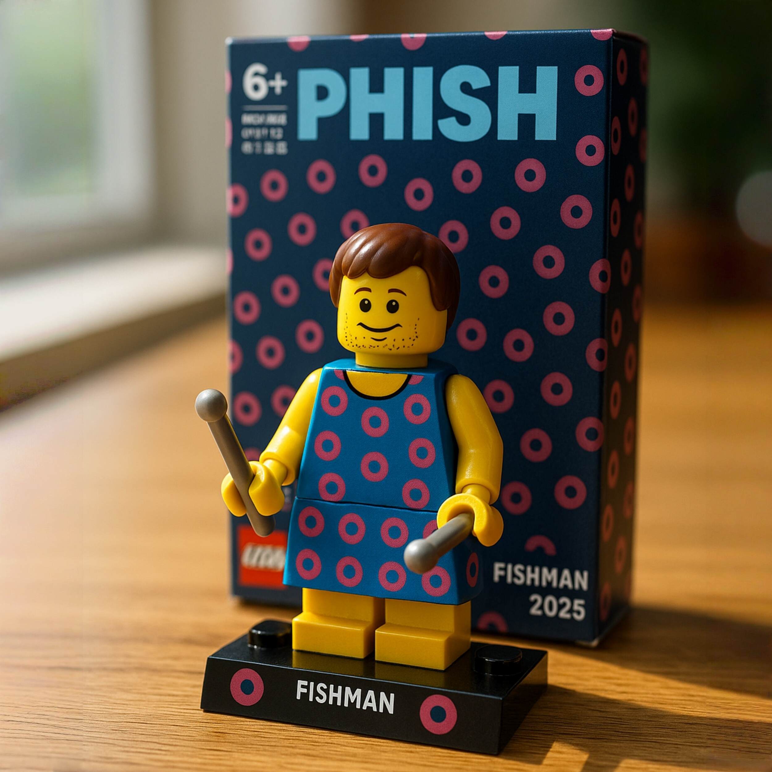 Phish Band Building Block Set
