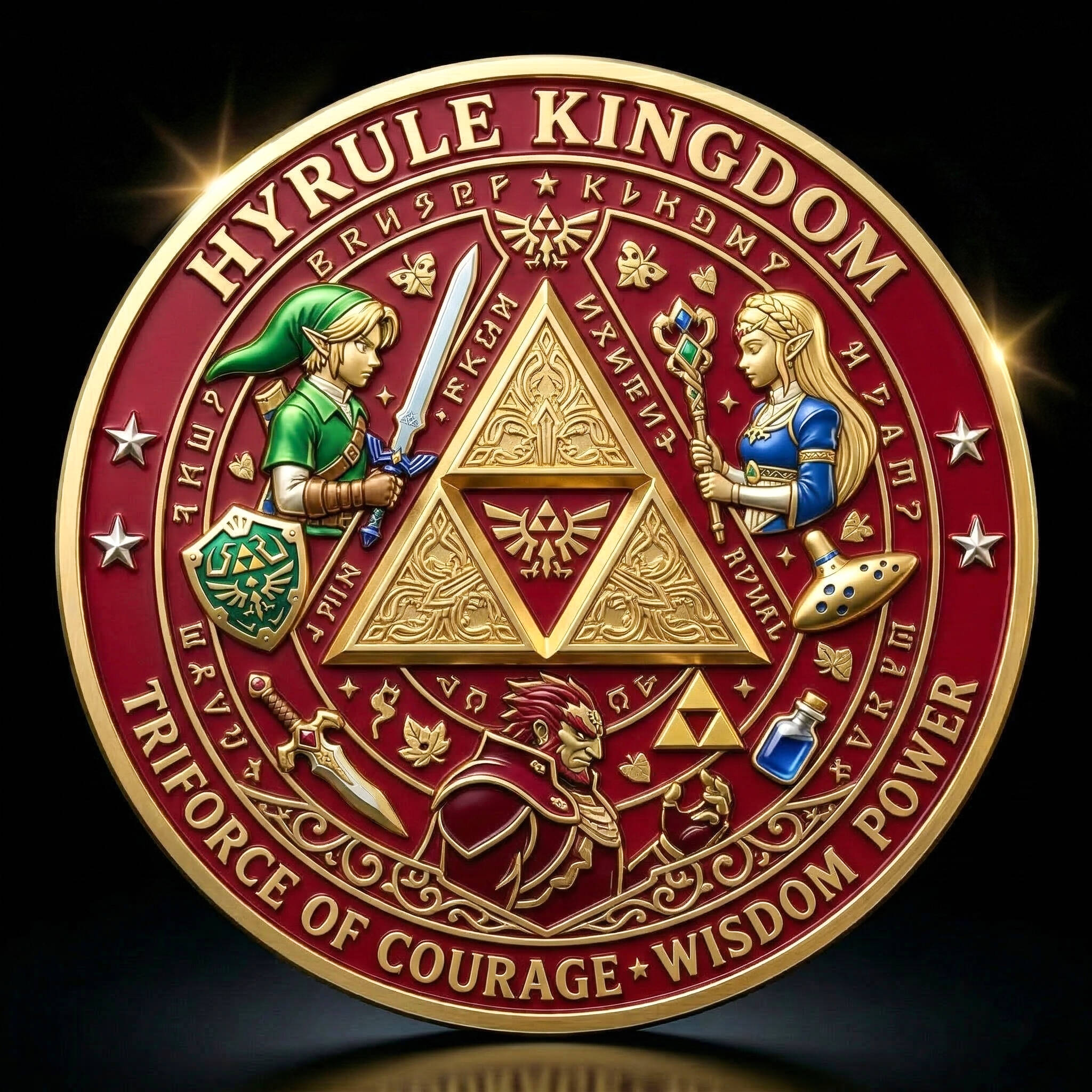 The Legend of Zelda 40th Anniversary (1986–2026) Collector Coin