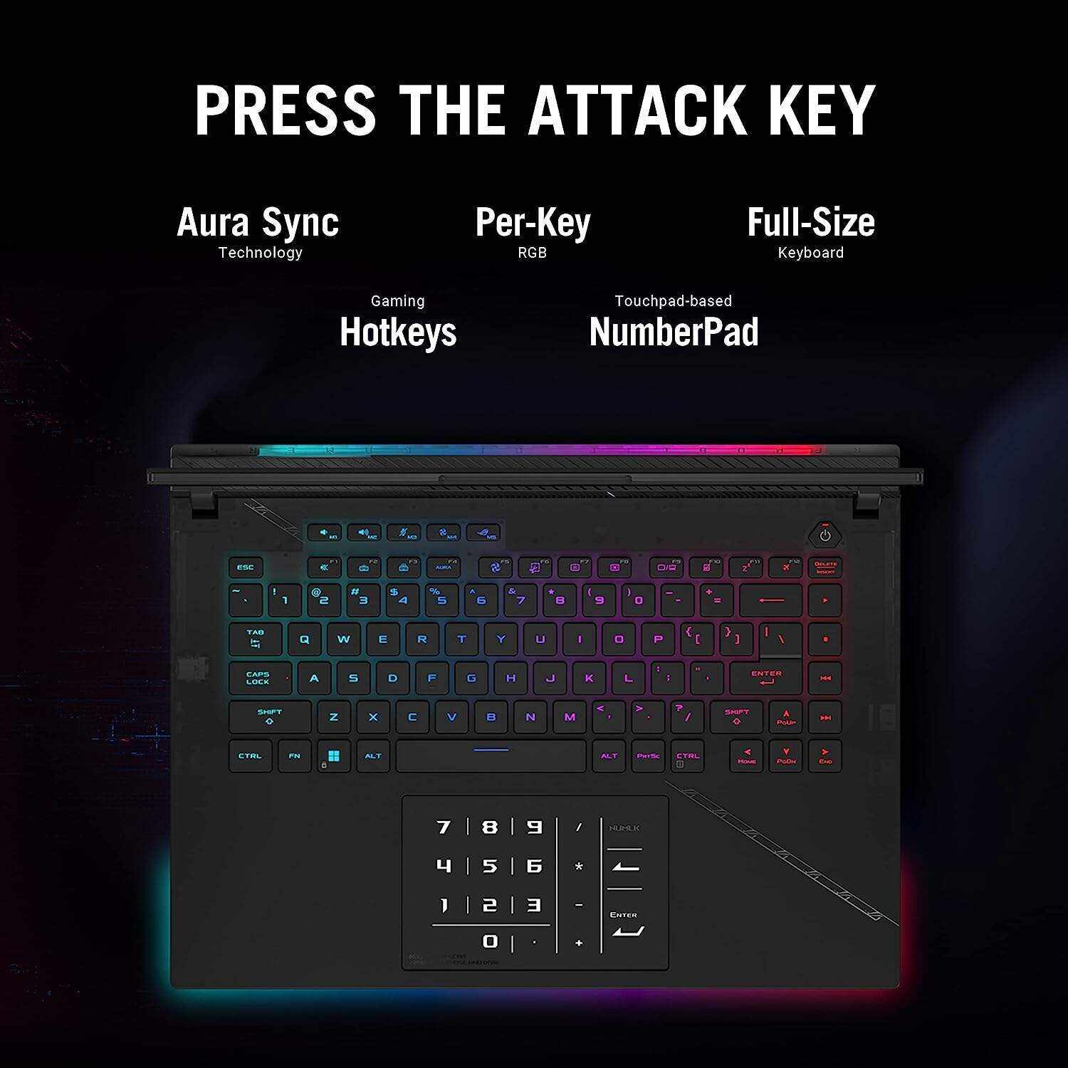 ASUS ROG Strix Scar 16 (2023) Gaming Laptop, 16” Nebula HDR QHD 240Hz/3ms, 1100 nits, Mini LED, GeForce RTX 4090, Intel Core i9-13980HX, 32GB DDR5, 2TB PCIe, Wi-Fi 6E, Windows 11 Pro,Off Black