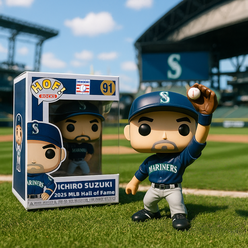 ICHIRO SUZUKI 2025MLB Hall of Fame Pop Figure