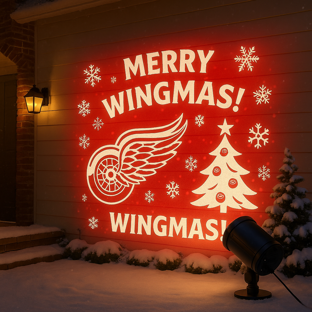 🎄🏒 Official NHL Christmas Projection Light ✨