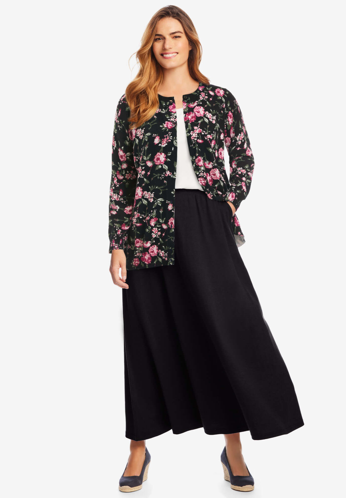 Perfect Long-Sleeve Cardigan