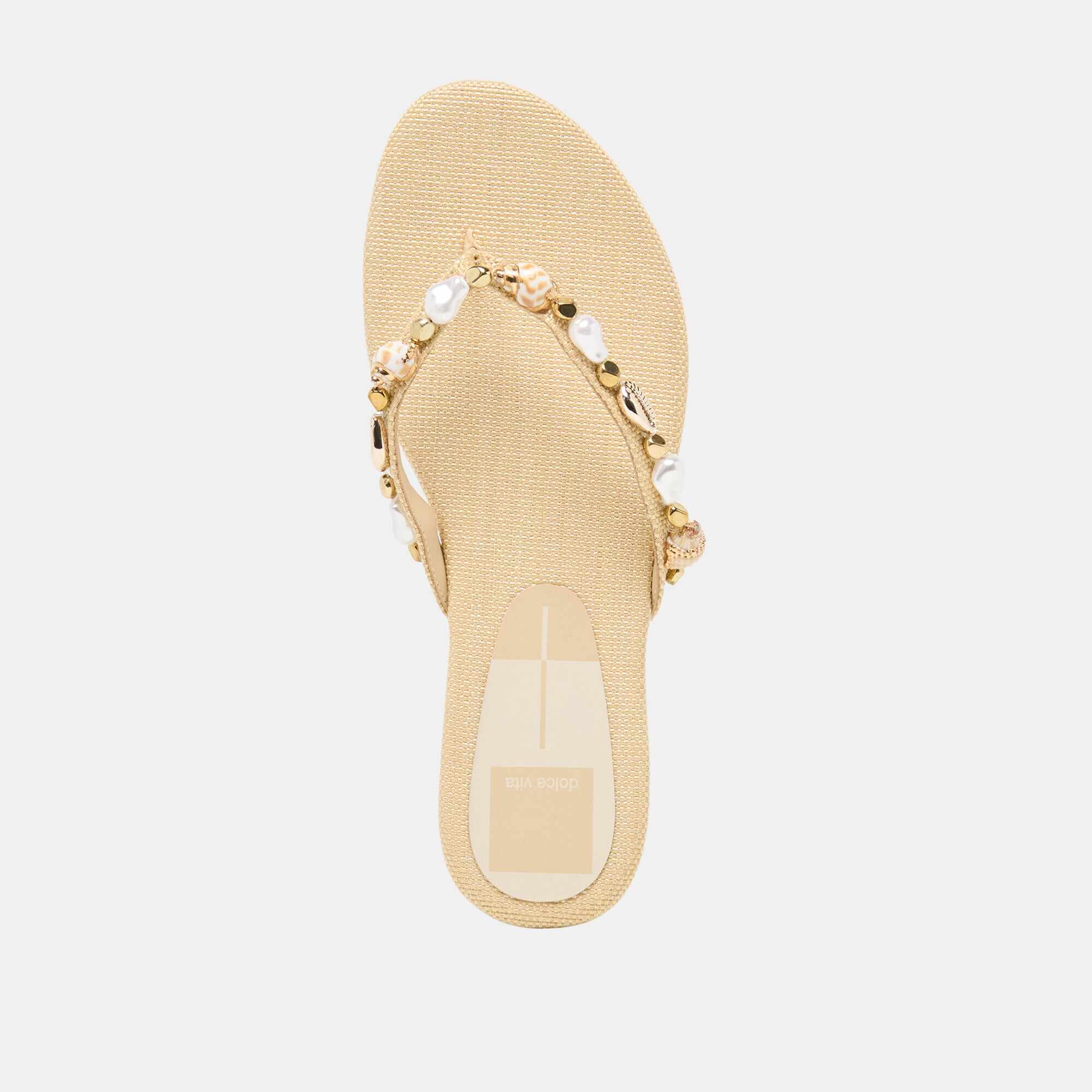 KYSHA SANDALS LT NATURAL RAFFIA