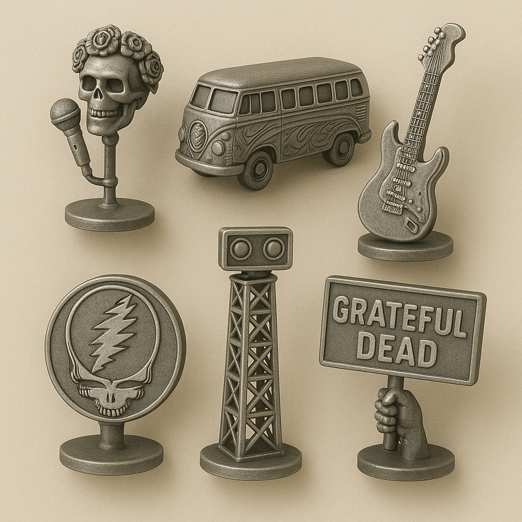 MONOPOLY: Grateful Dead – 60th Anniversary Edition