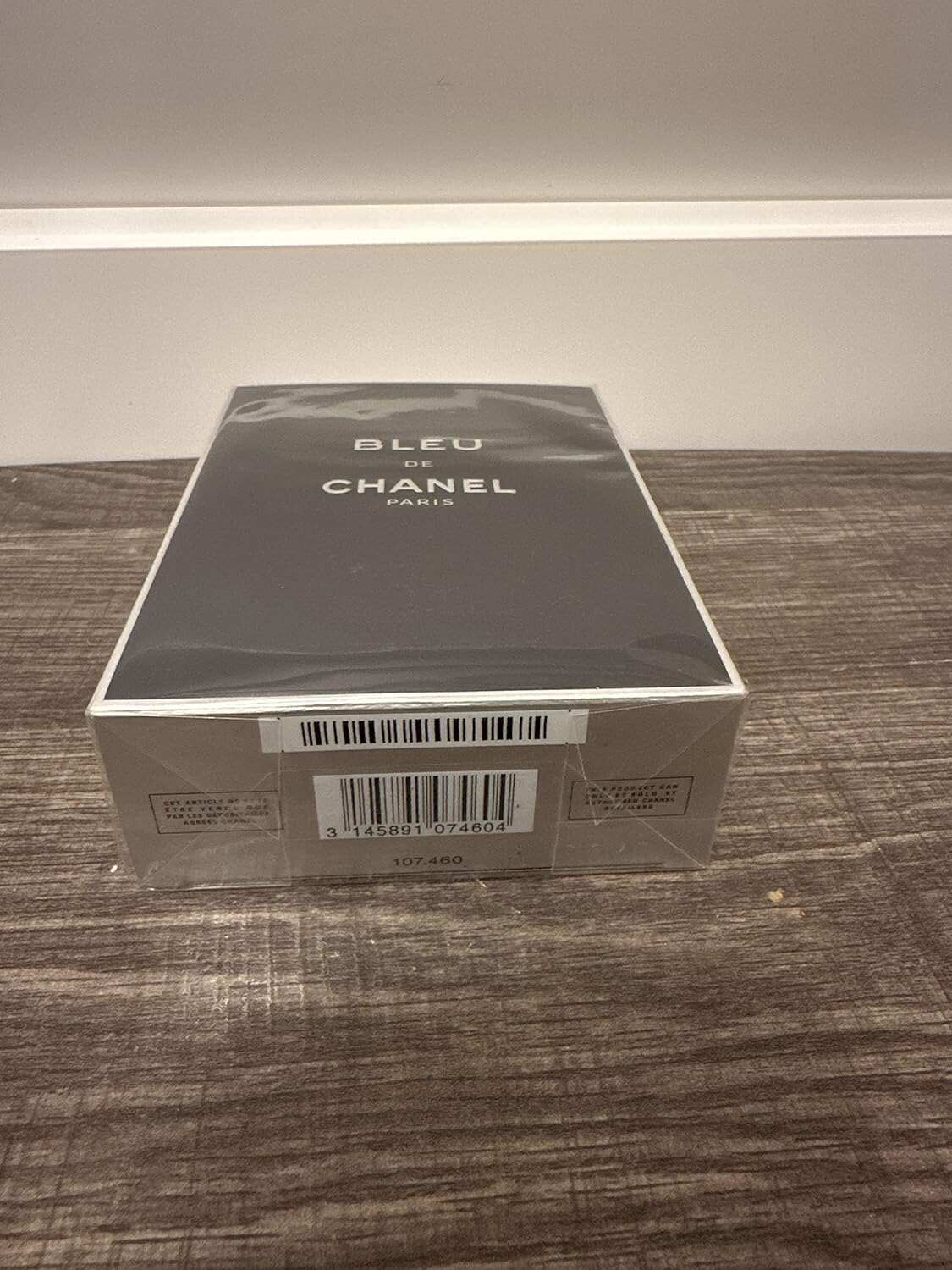 Chanel Bleu De Chanel Paris 3.4 Oz Eau De Toilette Spray For Men