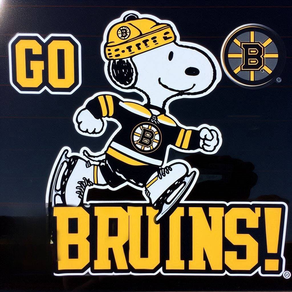 Snoopy NHL Car Decal