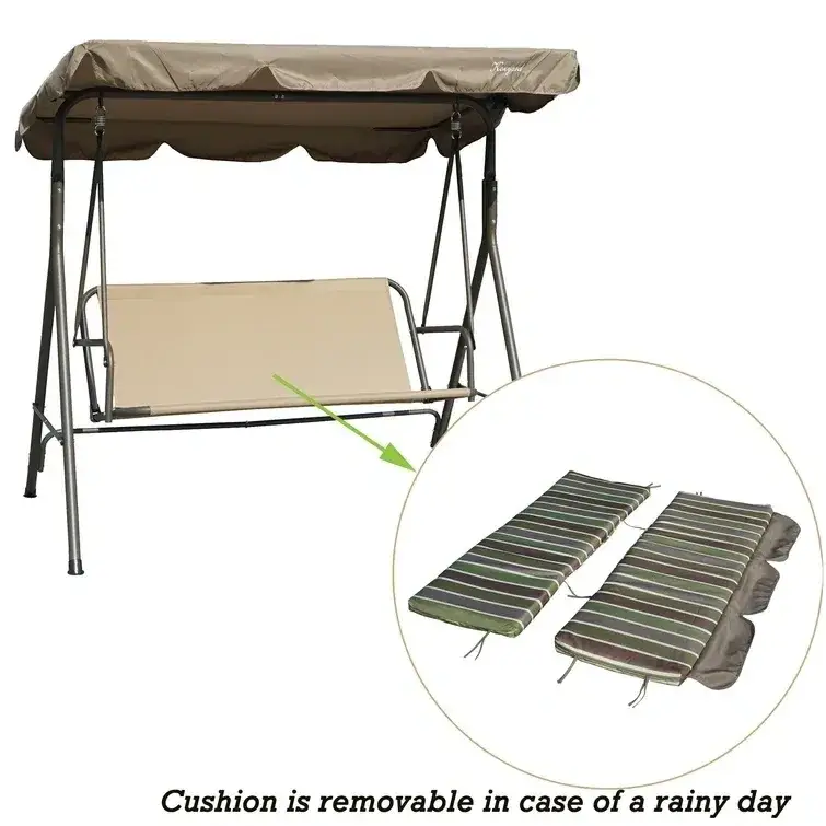 Otterburn Patio Porch Swing with Stand