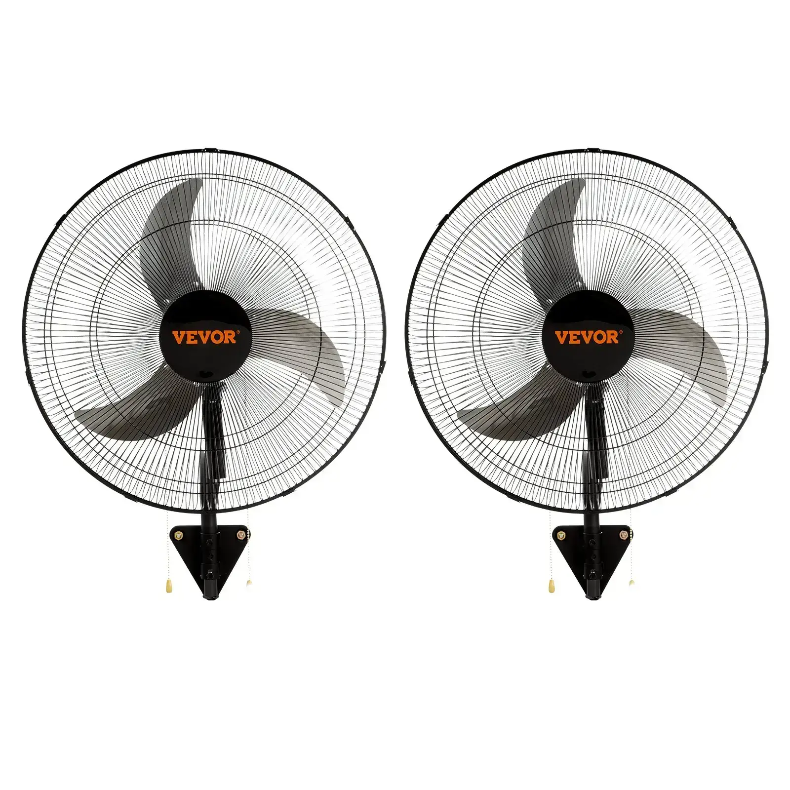 20 Inch Oscillating Wall Mount Fan - High Velocity, 4650 CFM
