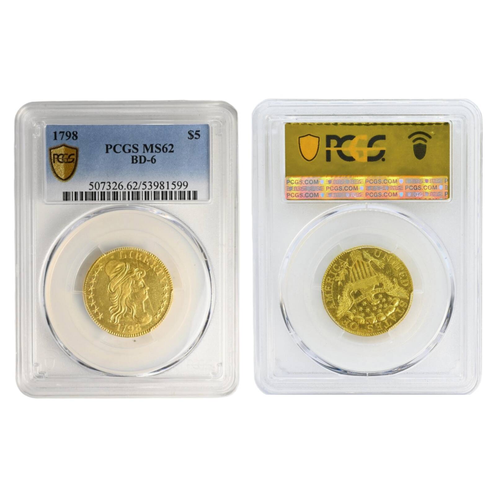 Last 20 sets 💥💥Rare Collectible Coin Offer🔥 1798 $5 Gold Liberty Half Eagle