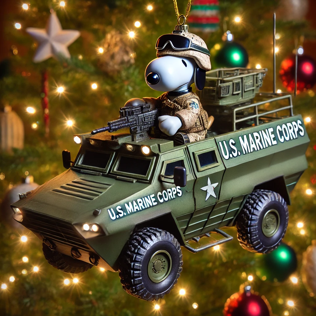 Military Tribute Christmas Ornament