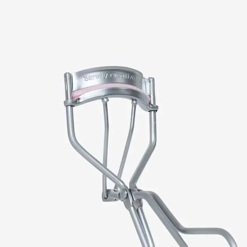 Extra Wide Opening Eyelash Curler for Straight & Rebellious Lashes, Adapts to Any Eye Shape, Includes 2 Silicone Refills