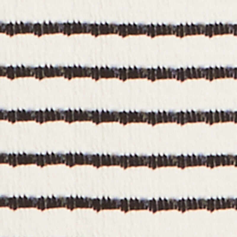 Plus Size Textured Knit Striped Maxi Skirt
