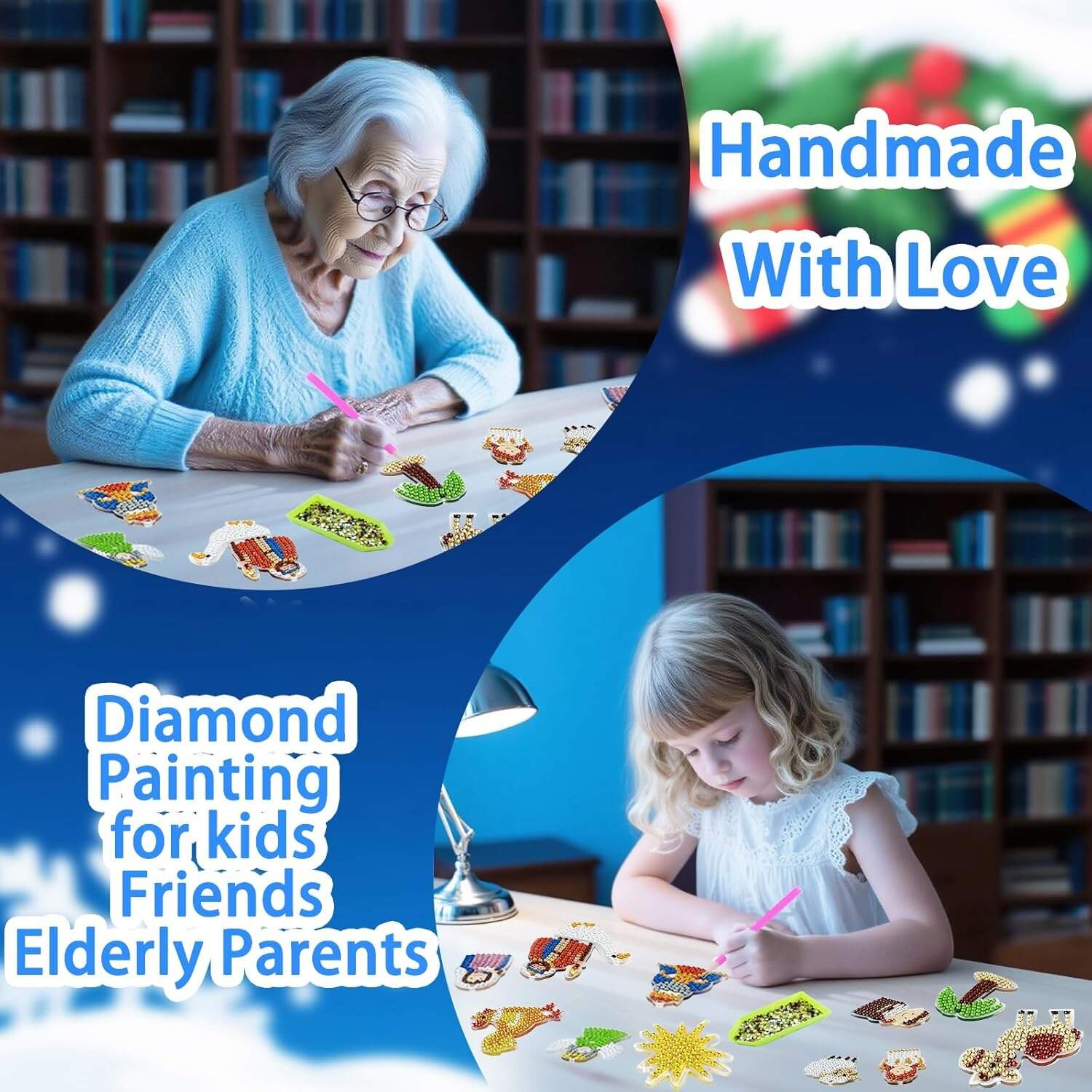 Nativity Advent Calendar Diamond Art Kit