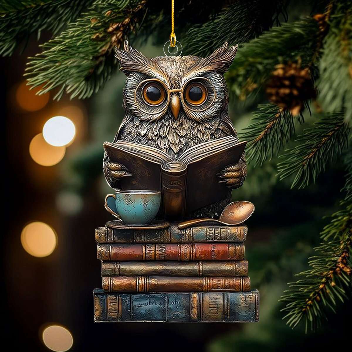 Animal Book Ornaments