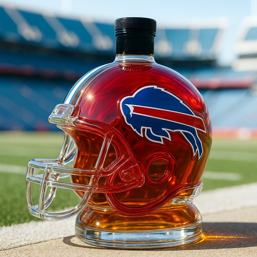 Buffalo Bills Helmet Whiskey Bottle